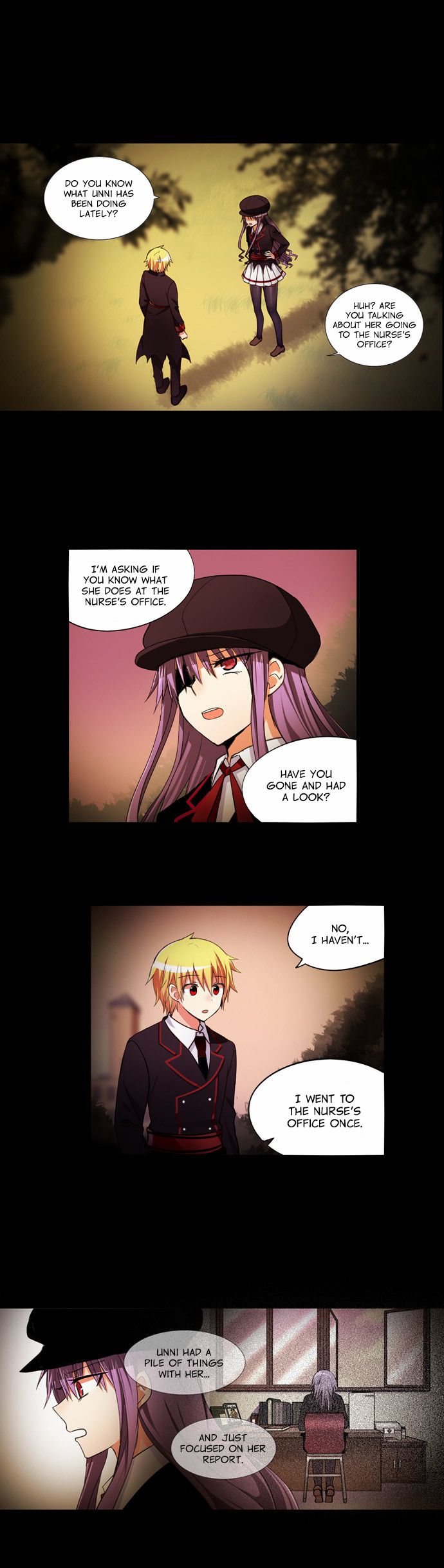 Crepuscule (Yamchi) Chapter 176 page 4 - Chapter 176 : Student Council (4)