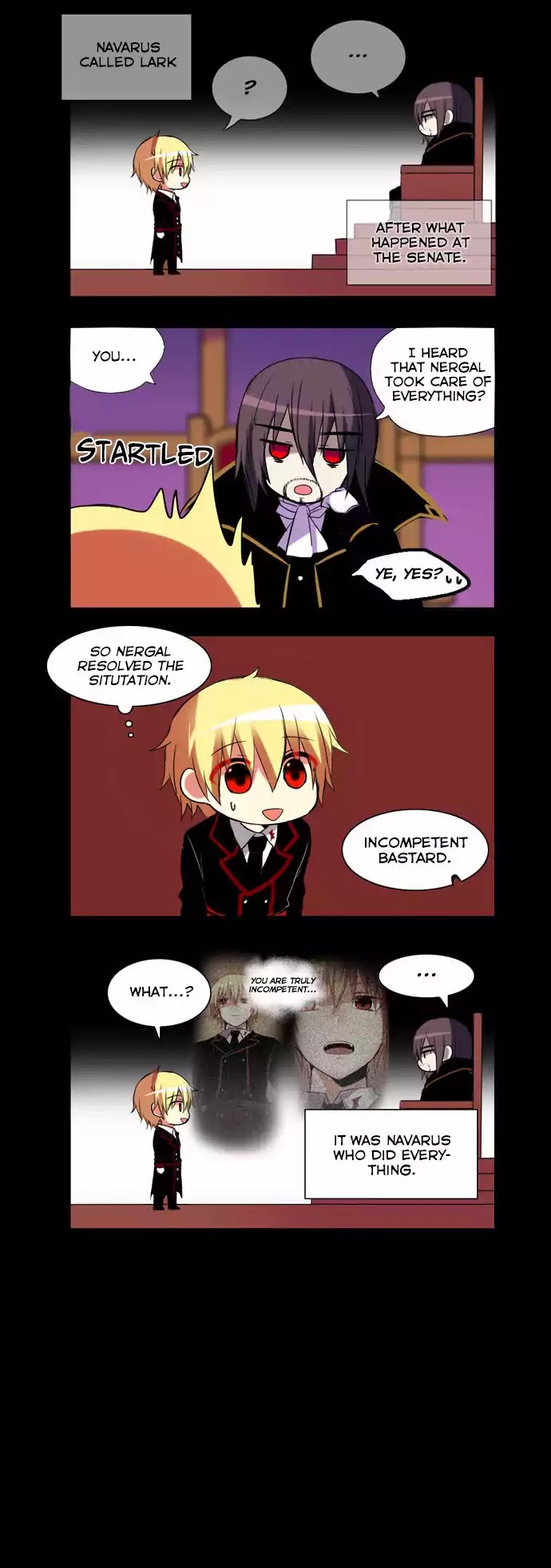 Crepuscule (Yamchi) Chapter 188.5 page 5 - Chapter 188.5: 4-koma Special