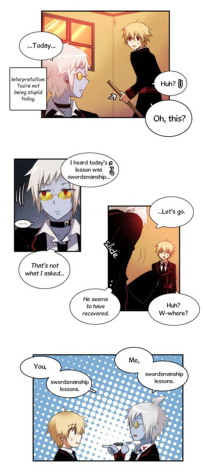 Crepuscule (Yamchi) Chapter 21 page 4 - Chapter 21 : Friends (1)