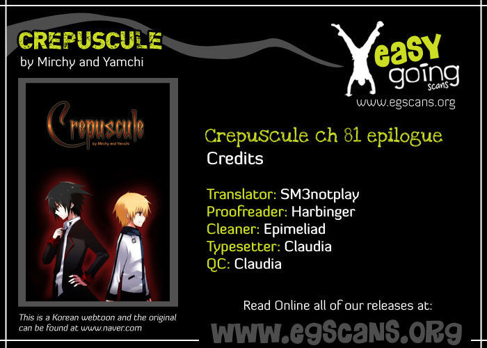 Crepuscule (Yamchi) Chapter 81.5 page 1 - Chapter 81.5 : Season 1 Afterword