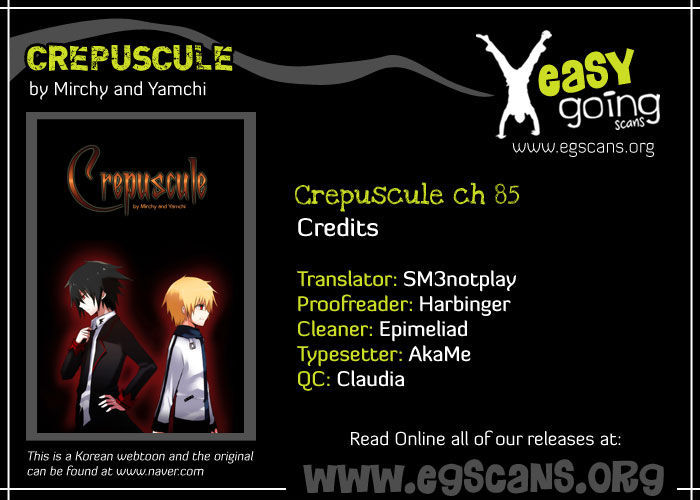Crepuscule (Yamchi) Chapter 85 page 1 - Chapter 85 : Greetings (3)