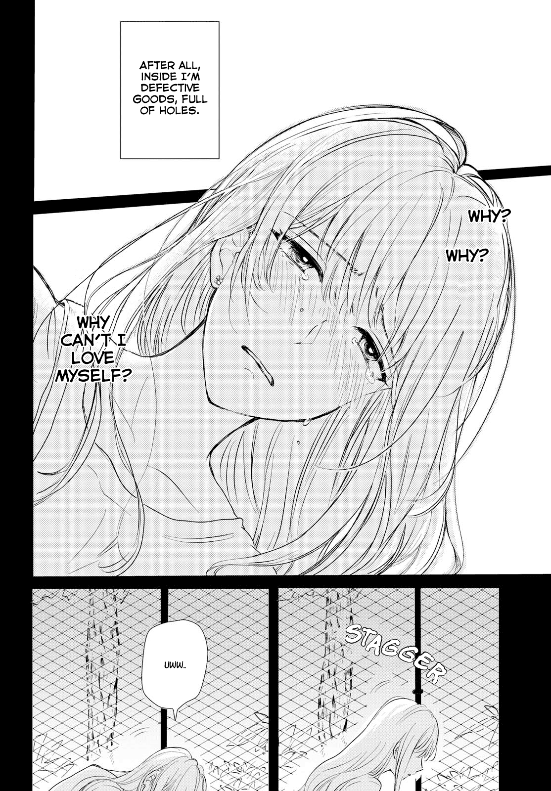 Crescent Moon and Doughnuts Chapter 1 page 18 - Chapter 1: The Moon is a Hole in the Night Sky