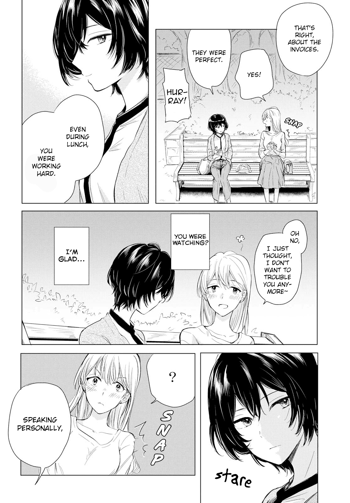Crescent Moon and Doughnuts Chapter 1 page 24 - Chapter 1: The Moon is a Hole in the Night Sky