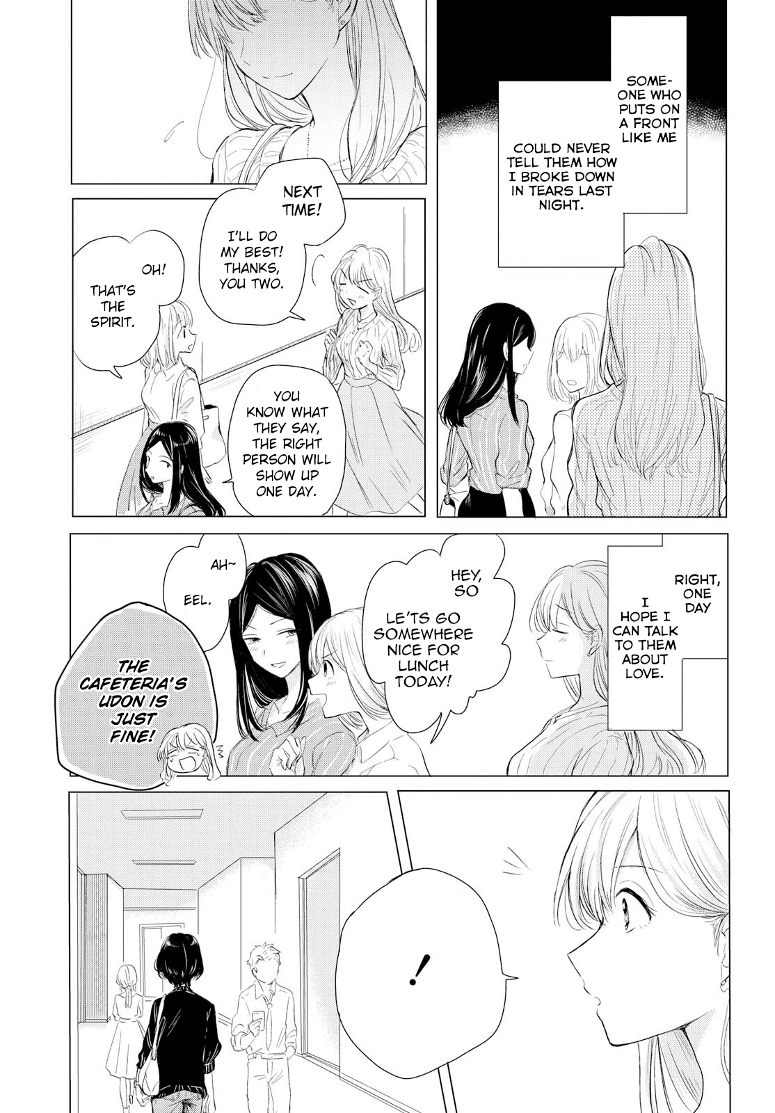 Crescent Moon and Doughnuts Chapter 1 page 29 - Chapter 1: The Moon is a Hole in the Night Sky