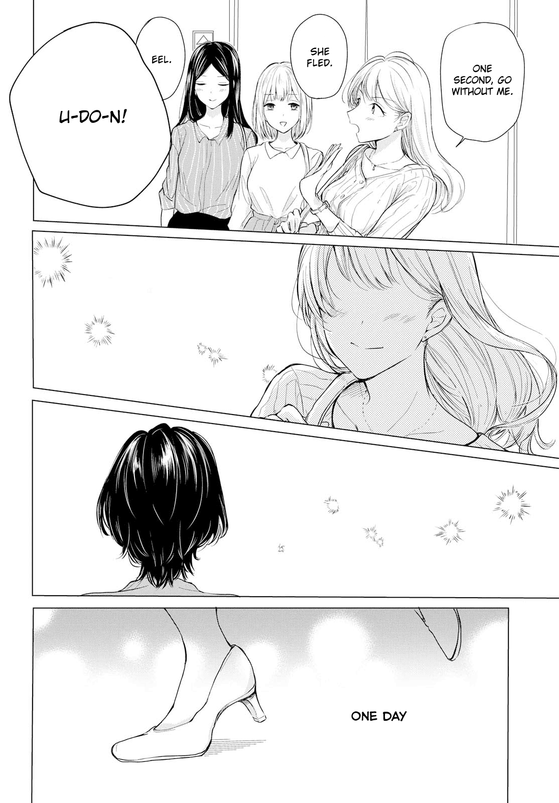 Crescent Moon and Doughnuts Chapter 1 page 30 - Chapter 1: The Moon is a Hole in the Night Sky
