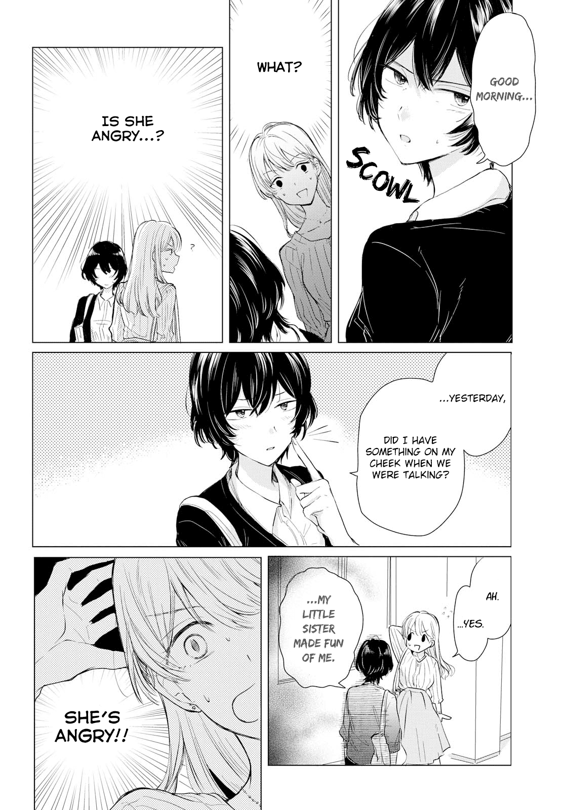 Crescent Moon and Doughnuts Chapter 1 page 32 - Chapter 1: The Moon is a Hole in the Night Sky