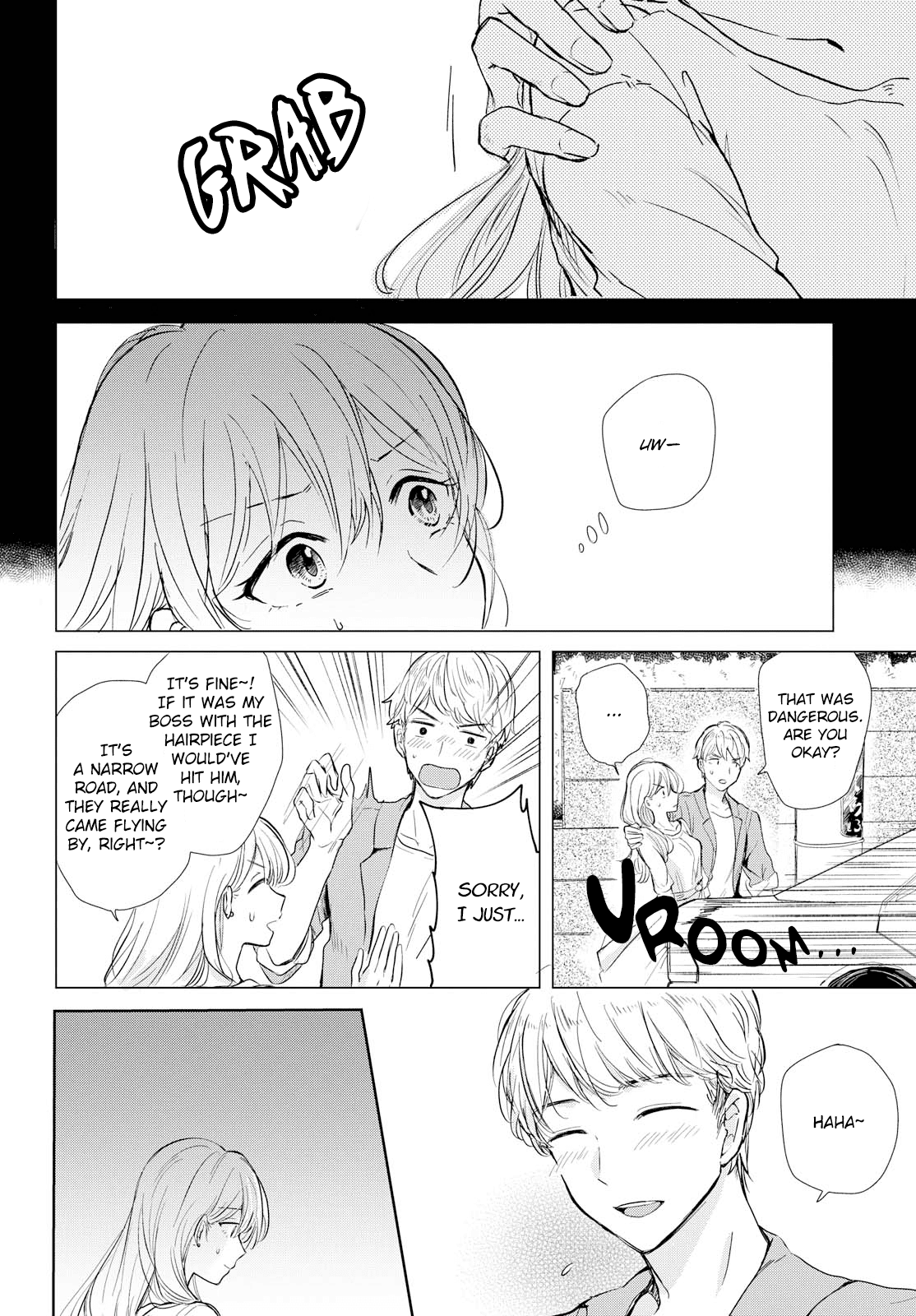 Crescent Moon and Doughnuts Chapter 1 page 4 - Chapter 1: The Moon is a Hole in the Night Sky