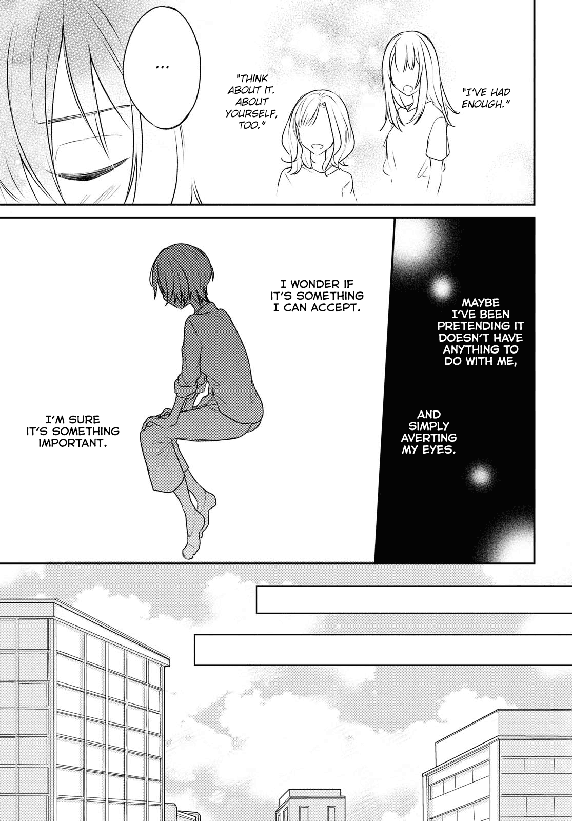 Crescent Moon and Doughnuts Chapter 14 page 15 - Chapter 14: I Don't Know