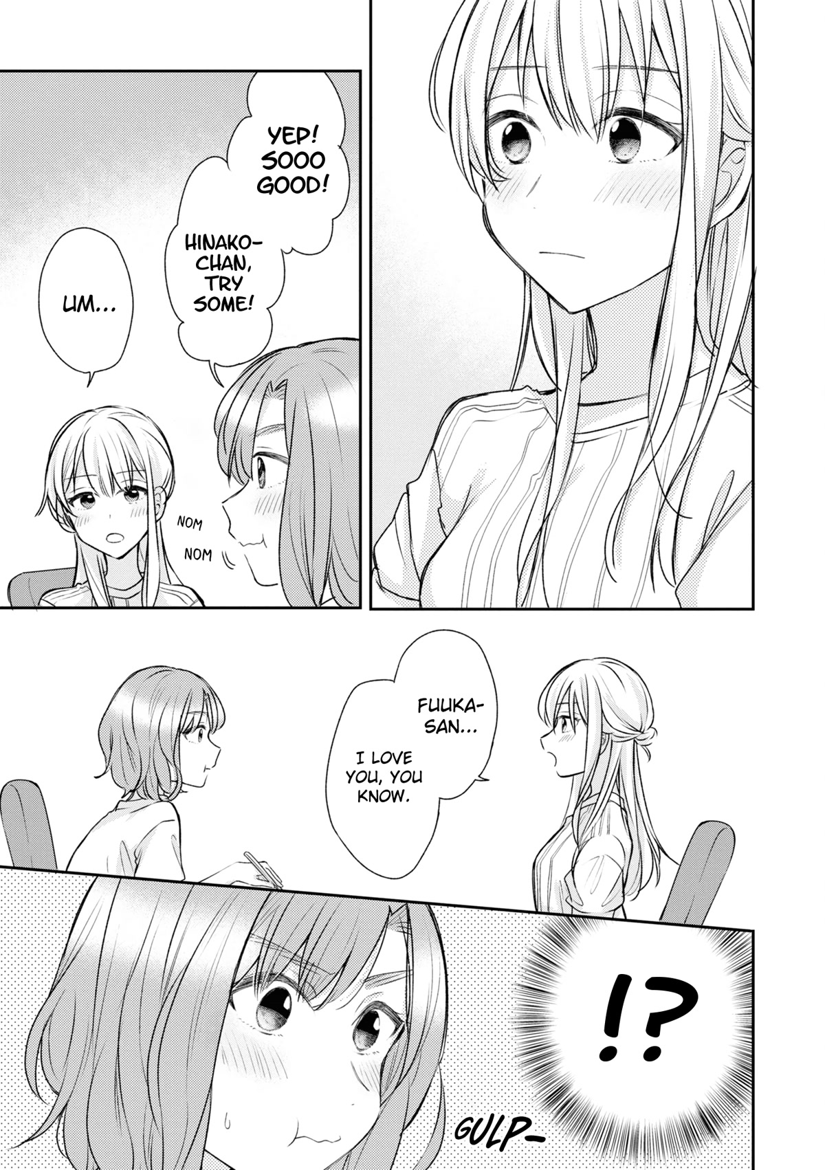 Crescent Moon and Doughnuts Chapter 16 page 14 - Chapter 16: The Meaning of Love