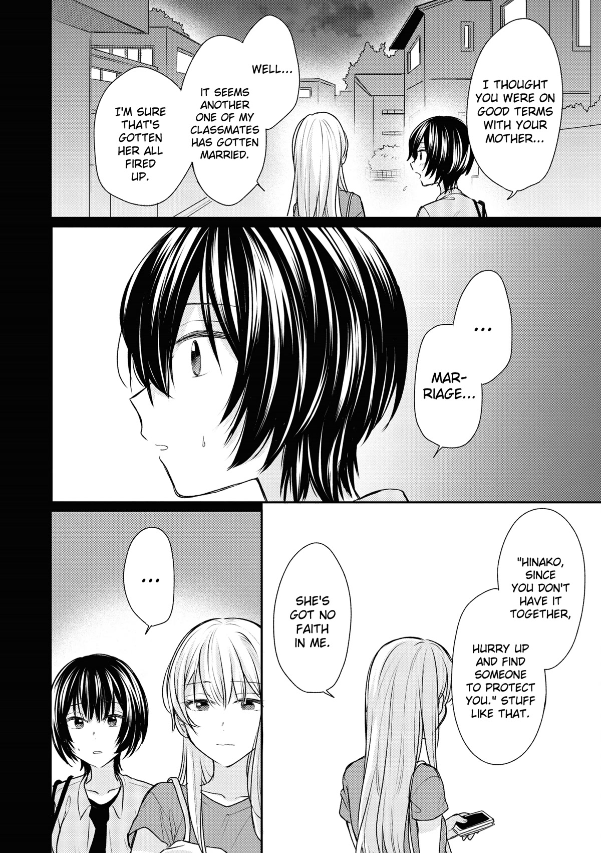 Crescent Moon and Doughnuts Chapter 16 page 25 - Chapter 16: The Meaning of Love