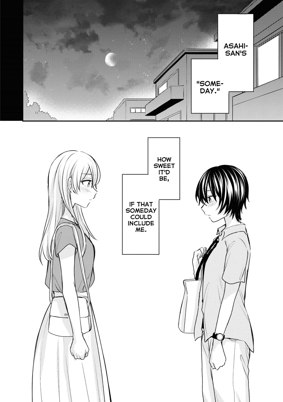 Crescent Moon and Doughnuts Chapter 16 page 31 - Chapter 16: The Meaning of Love