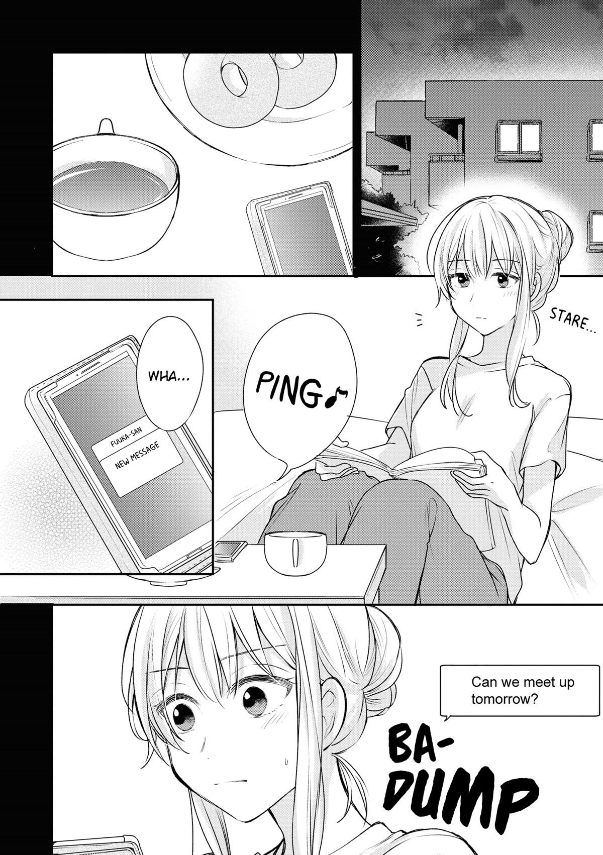 Crescent Moon and Doughnuts Chapter 16 page 7 - Chapter 16: The Meaning of Love