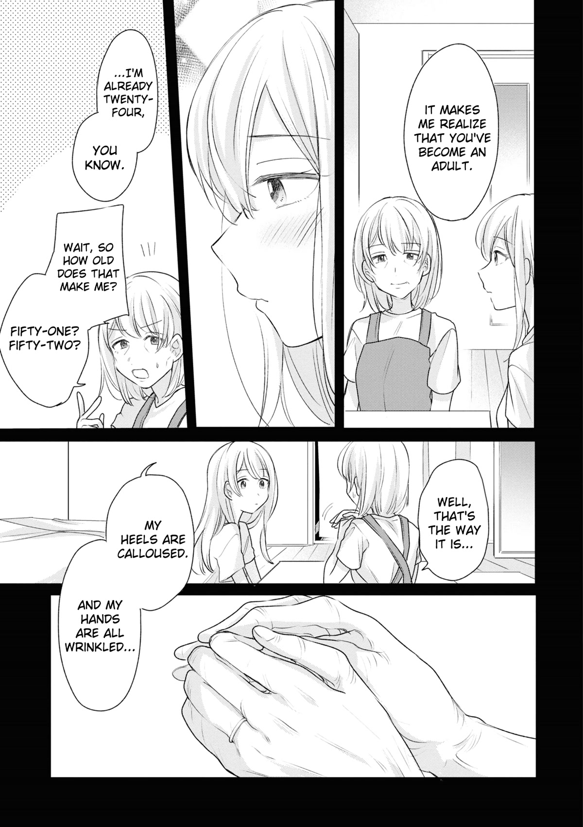Crescent Moon and Doughnuts Chapter 19 page 17 - Chapter 19: Please, Please, Have Sweet Dreams