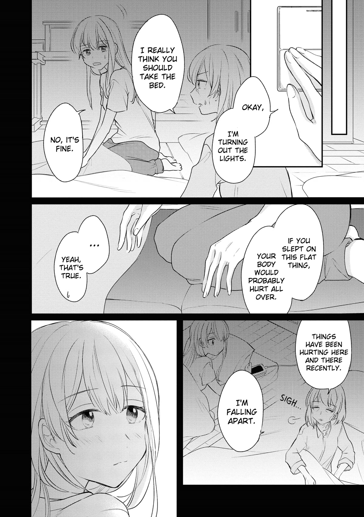 Crescent Moon and Doughnuts Chapter 19 page 22 - Chapter 19: Please, Please, Have Sweet Dreams