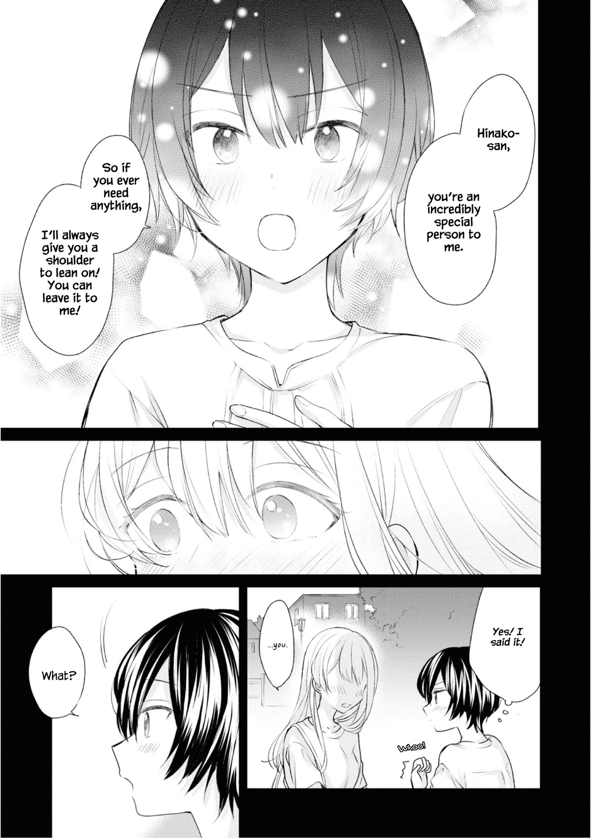 Crescent Moon and Doughnuts Chapter 20 page 21 - Chapter 20: Looking at the Same Moon [END]