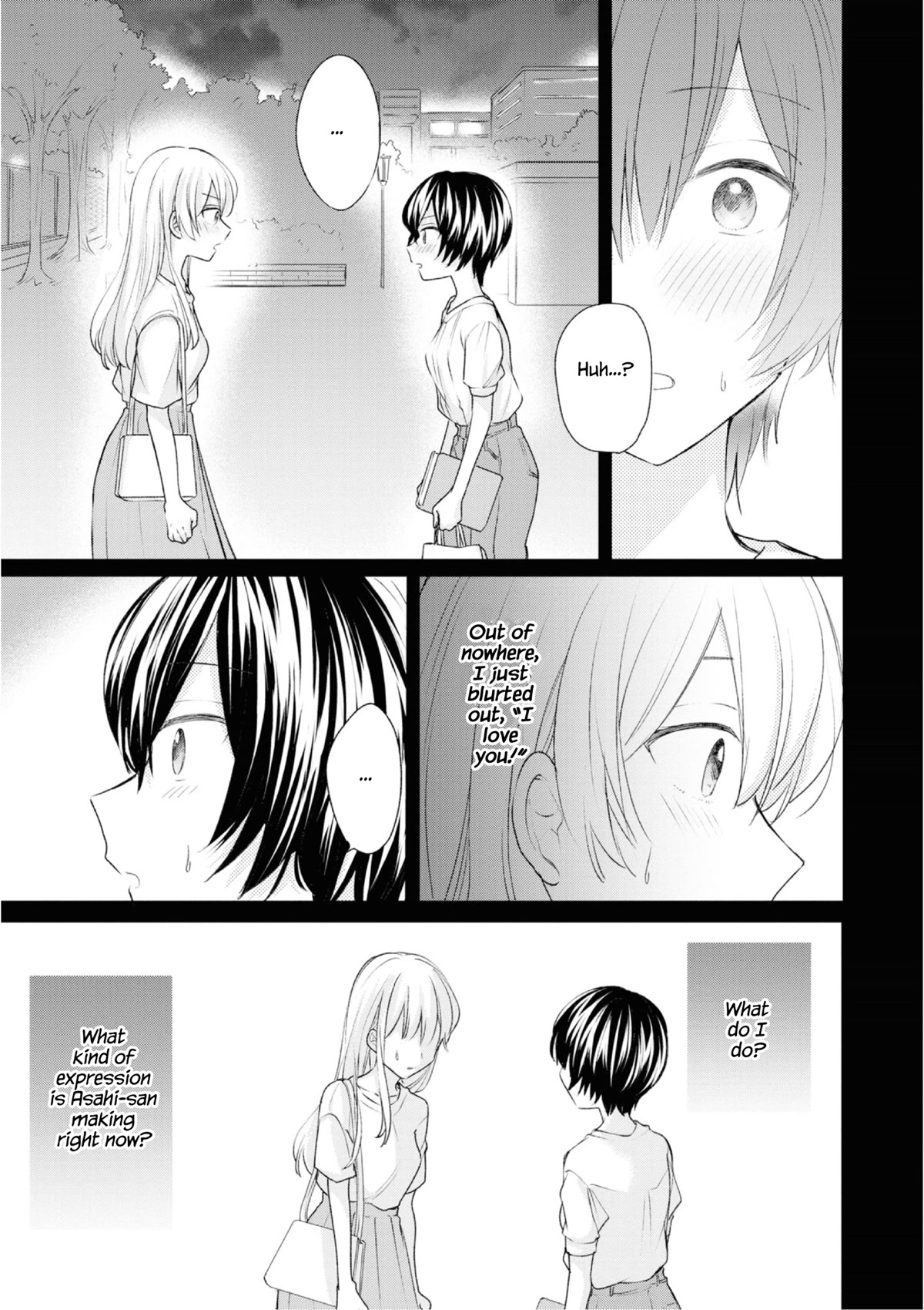 Crescent Moon and Doughnuts Chapter 20 page 23 - Chapter 20: Looking at the Same Moon [END]