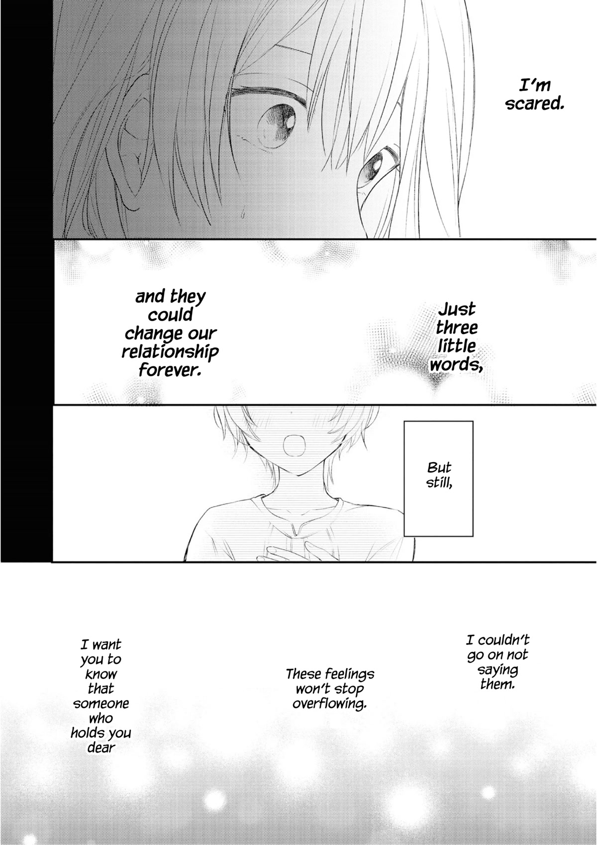 Crescent Moon and Doughnuts Chapter 20 page 24 - Chapter 20: Looking at the Same Moon [END]