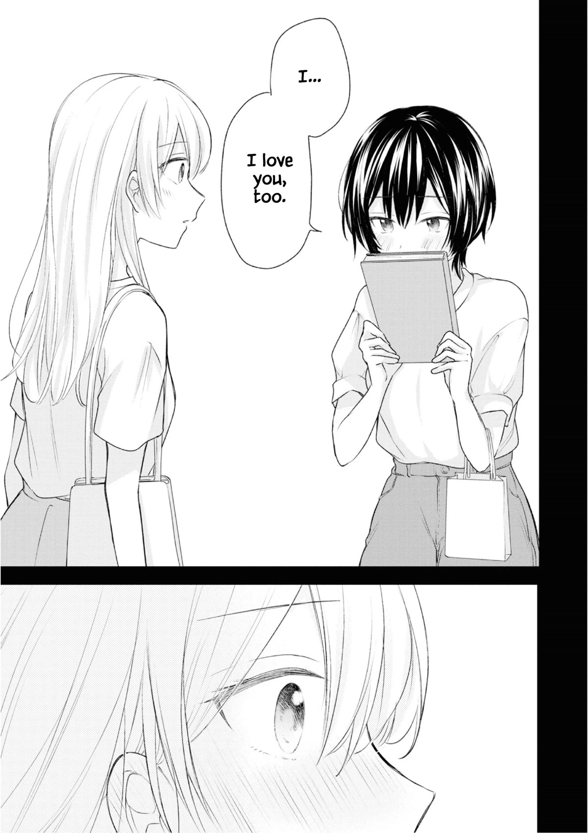 Crescent Moon and Doughnuts Chapter 20 page 29 - Chapter 20: Looking at the Same Moon [END]