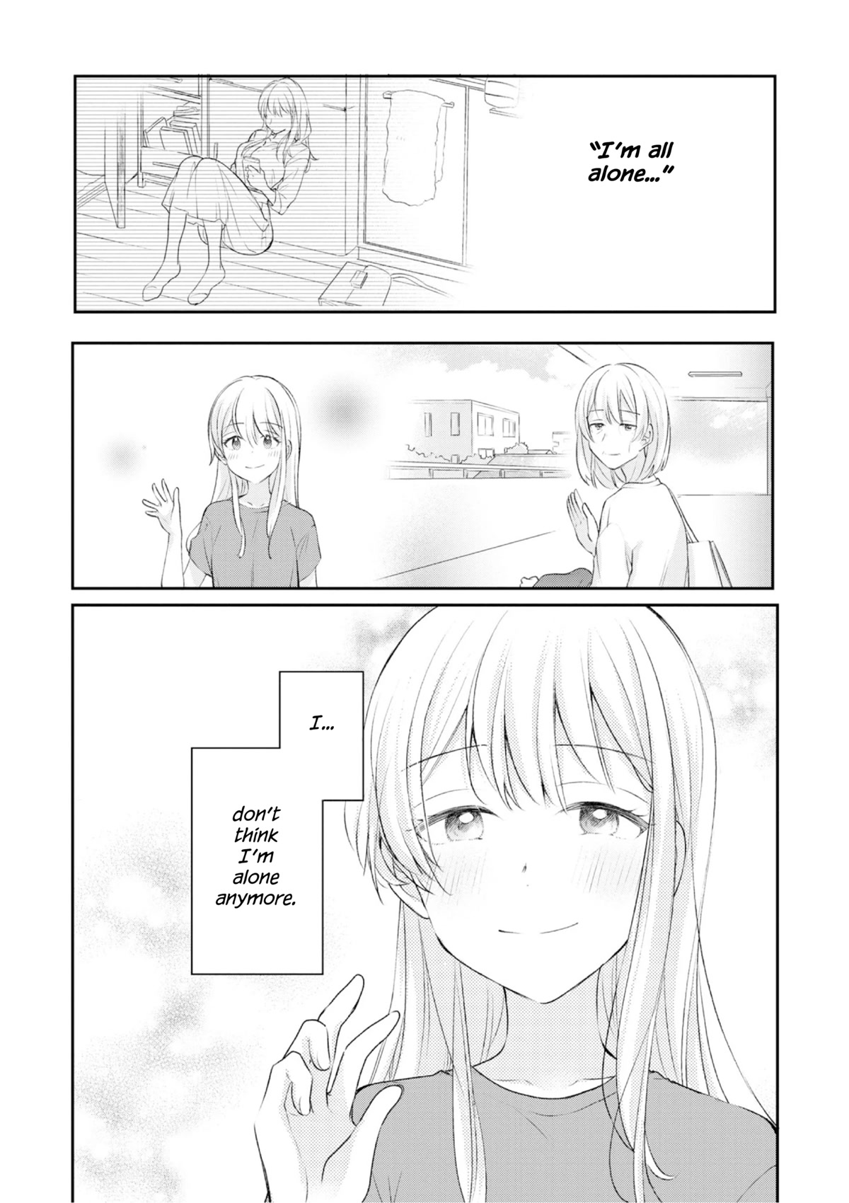 Crescent Moon and Doughnuts Chapter 20 page 3 - Chapter 20: Looking at the Same Moon [END]