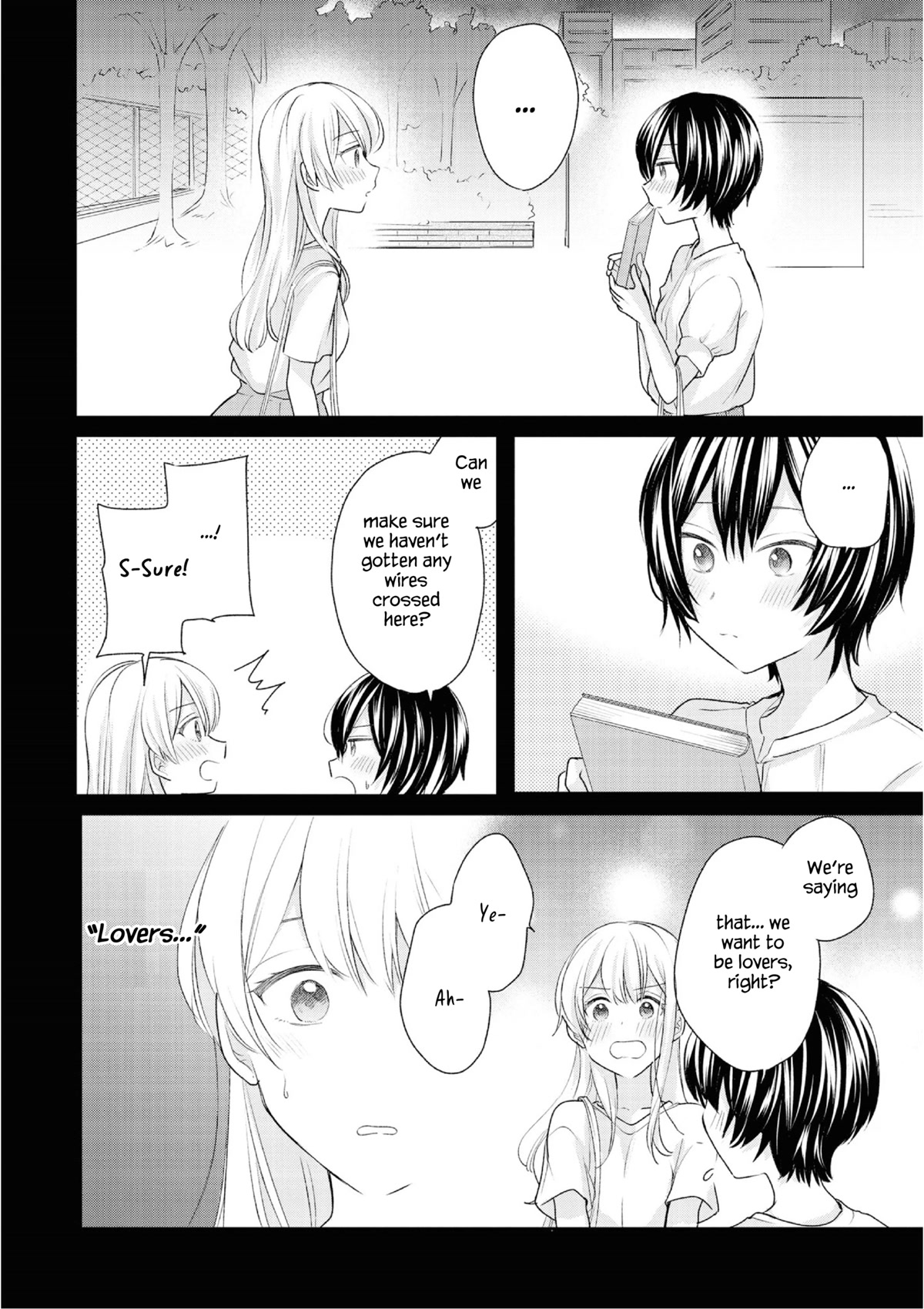 Crescent Moon and Doughnuts Chapter 20 page 30 - Chapter 20: Looking at the Same Moon [END]