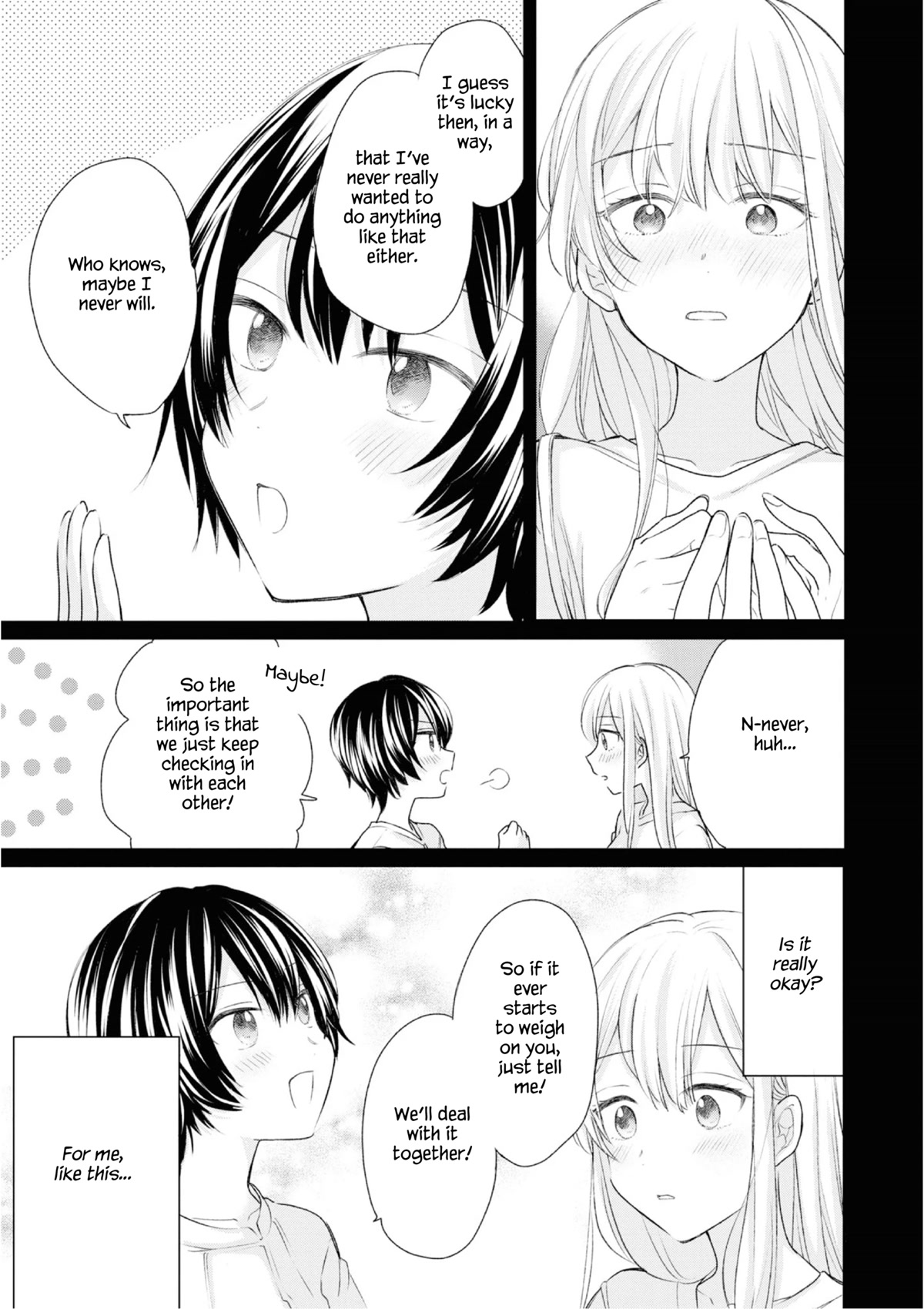 Crescent Moon and Doughnuts Chapter 20 page 33 - Chapter 20: Looking at the Same Moon [END]