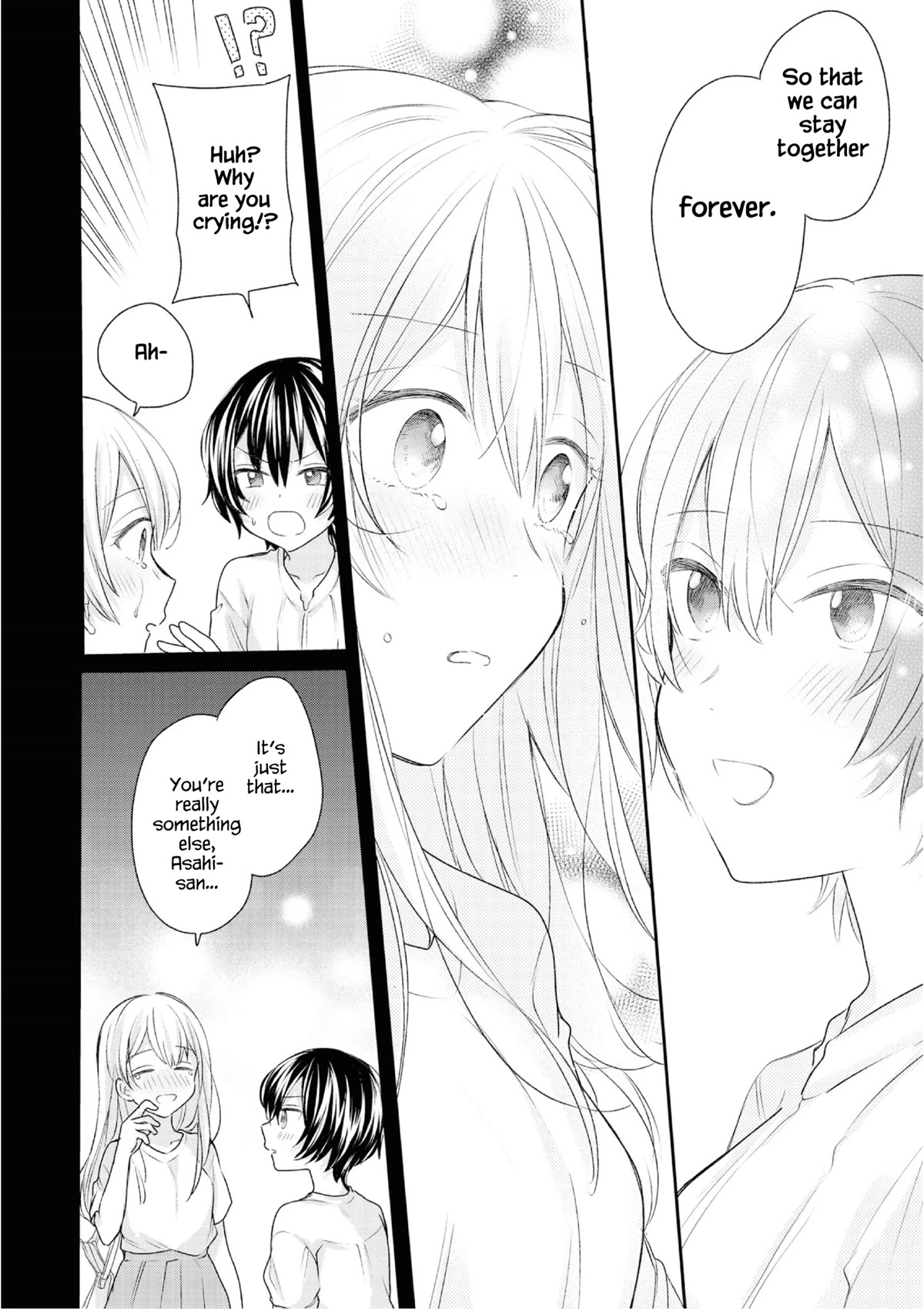 Crescent Moon and Doughnuts Chapter 20 page 34 - Chapter 20: Looking at the Same Moon [END]