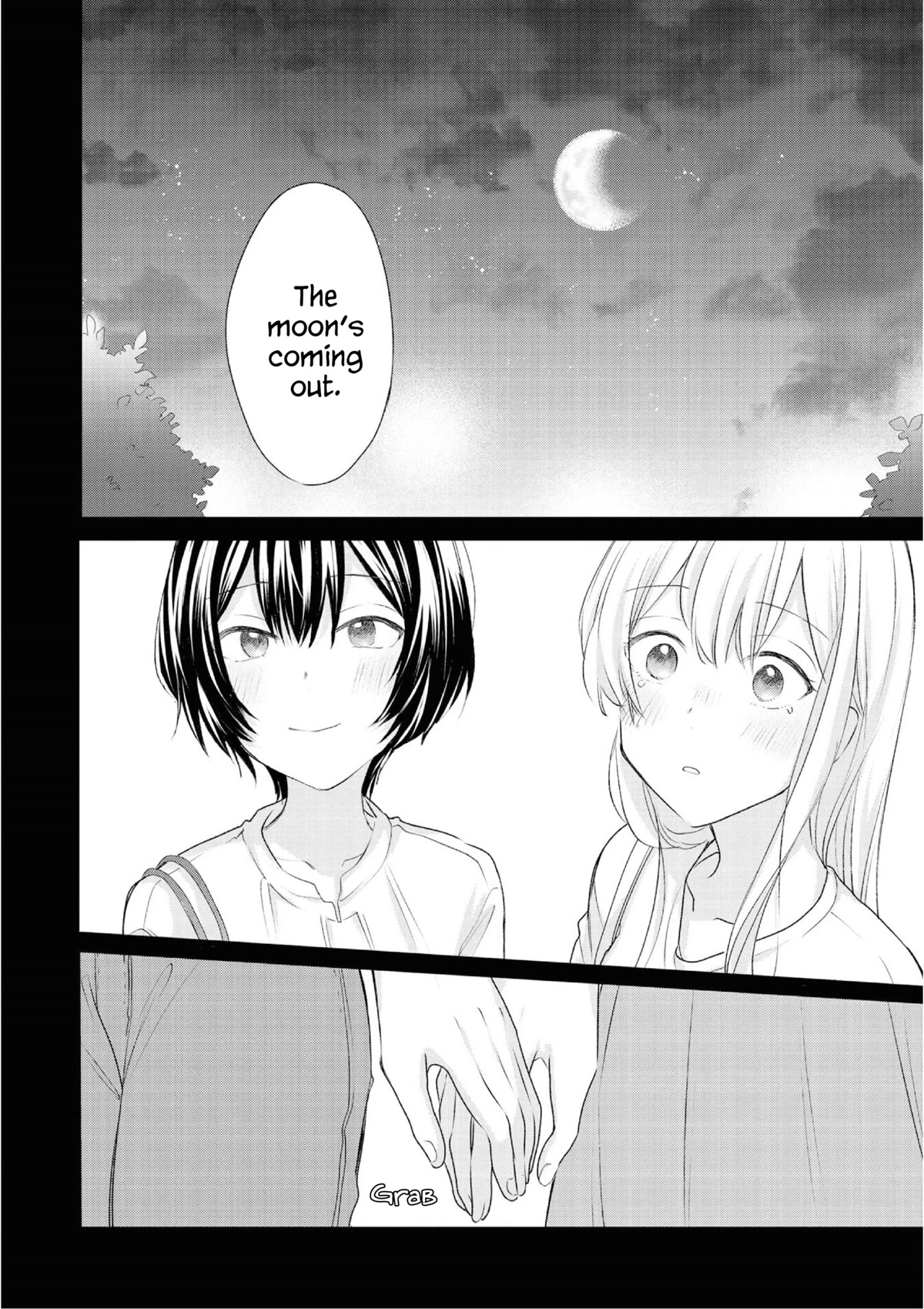Crescent Moon and Doughnuts Chapter 20 page 36 - Chapter 20: Looking at the Same Moon [END]