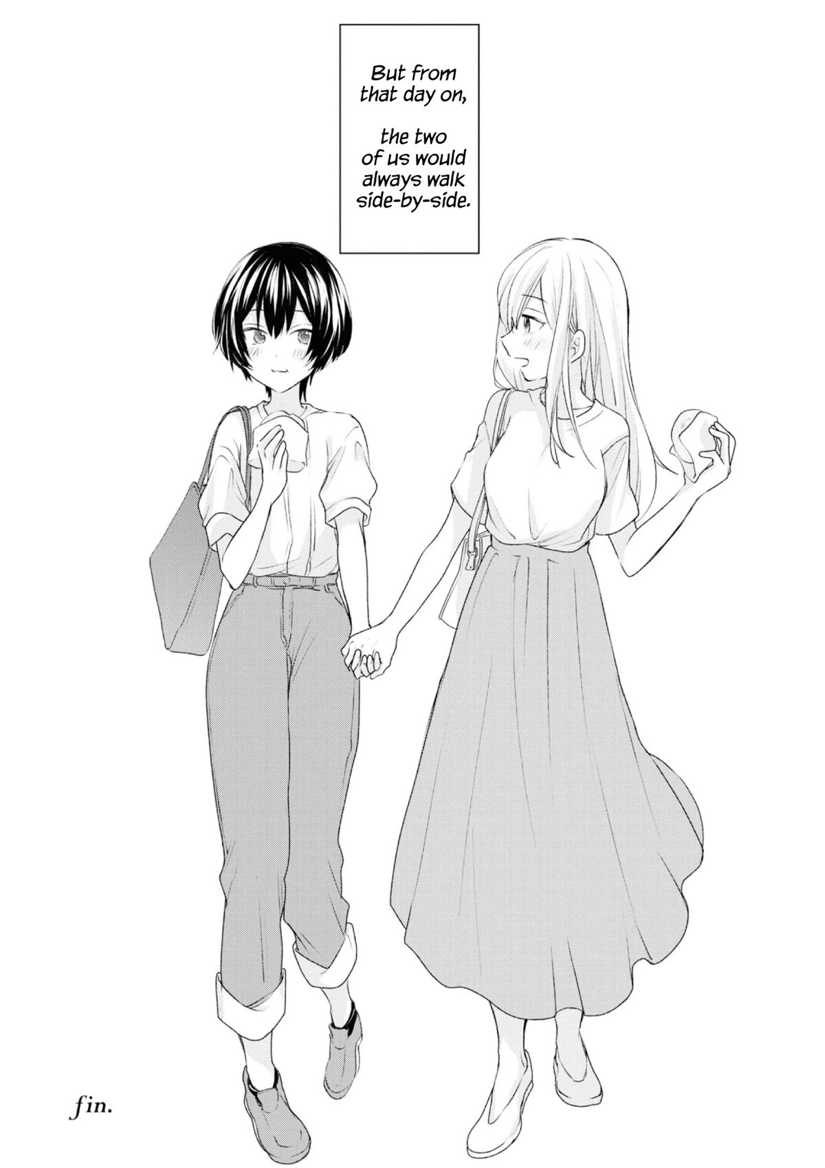 Crescent Moon and Doughnuts Chapter 20 page 38 - Chapter 20: Looking at the Same Moon [END]