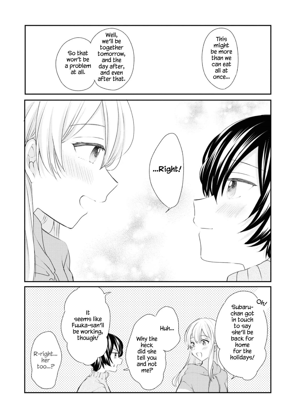 Crescent Moon and Doughnuts Chapter 20 page 42 - Chapter 20: Looking at the Same Moon [END]