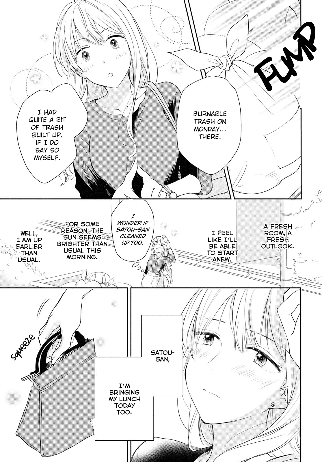 Crescent Moon and Doughnuts Chapter 4 page 1 - Chapter 4: The Moon Among the Clouds