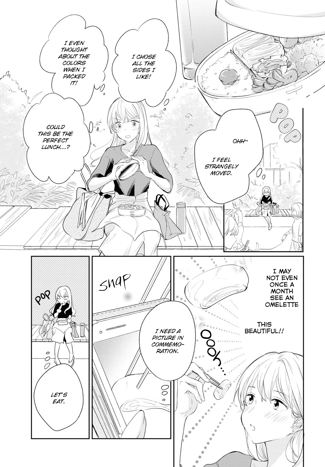 Crescent Moon and Doughnuts Chapter 4 page 11 - Chapter 4: The Moon Among the Clouds