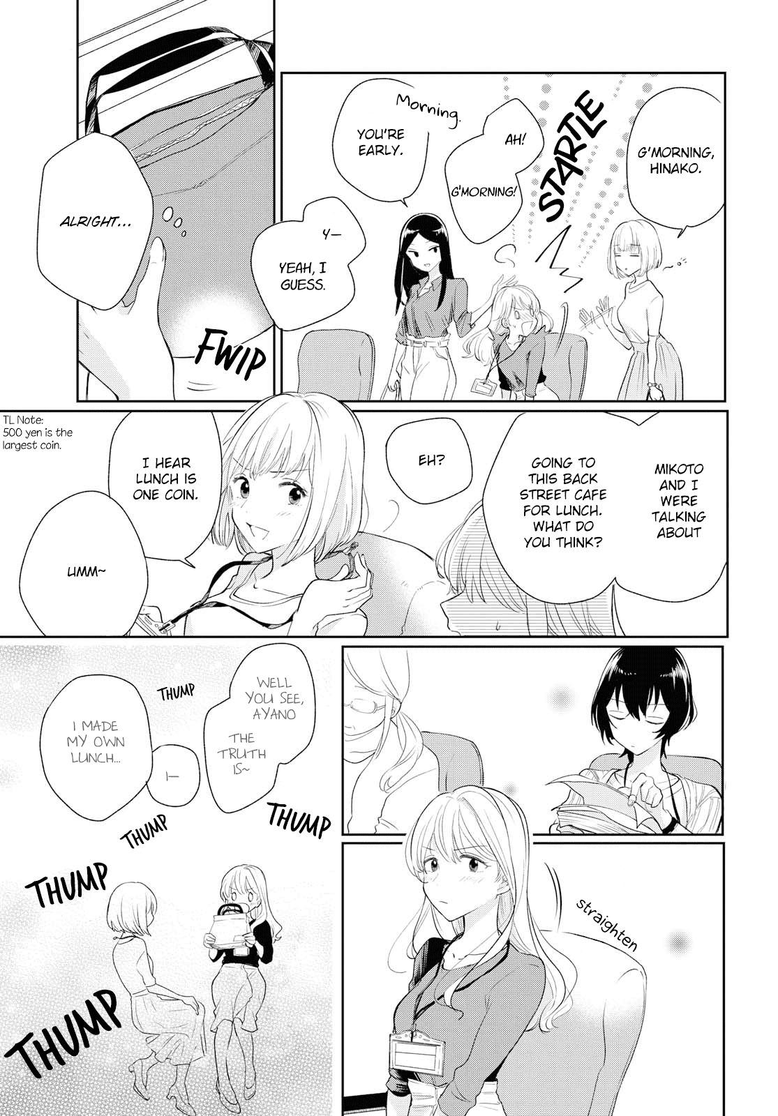 Crescent Moon and Doughnuts Chapter 4 page 7 - Chapter 4: The Moon Among the Clouds