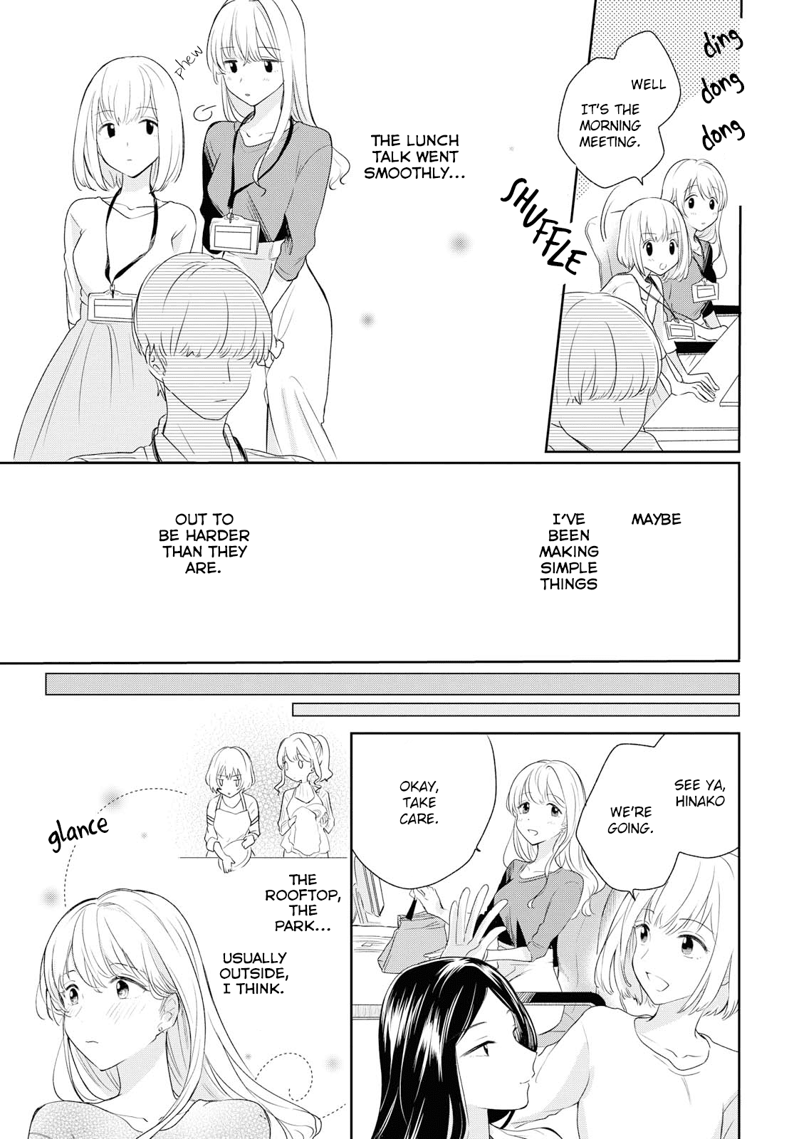 Crescent Moon and Doughnuts Chapter 4 page 9 - Chapter 4: The Moon Among the Clouds