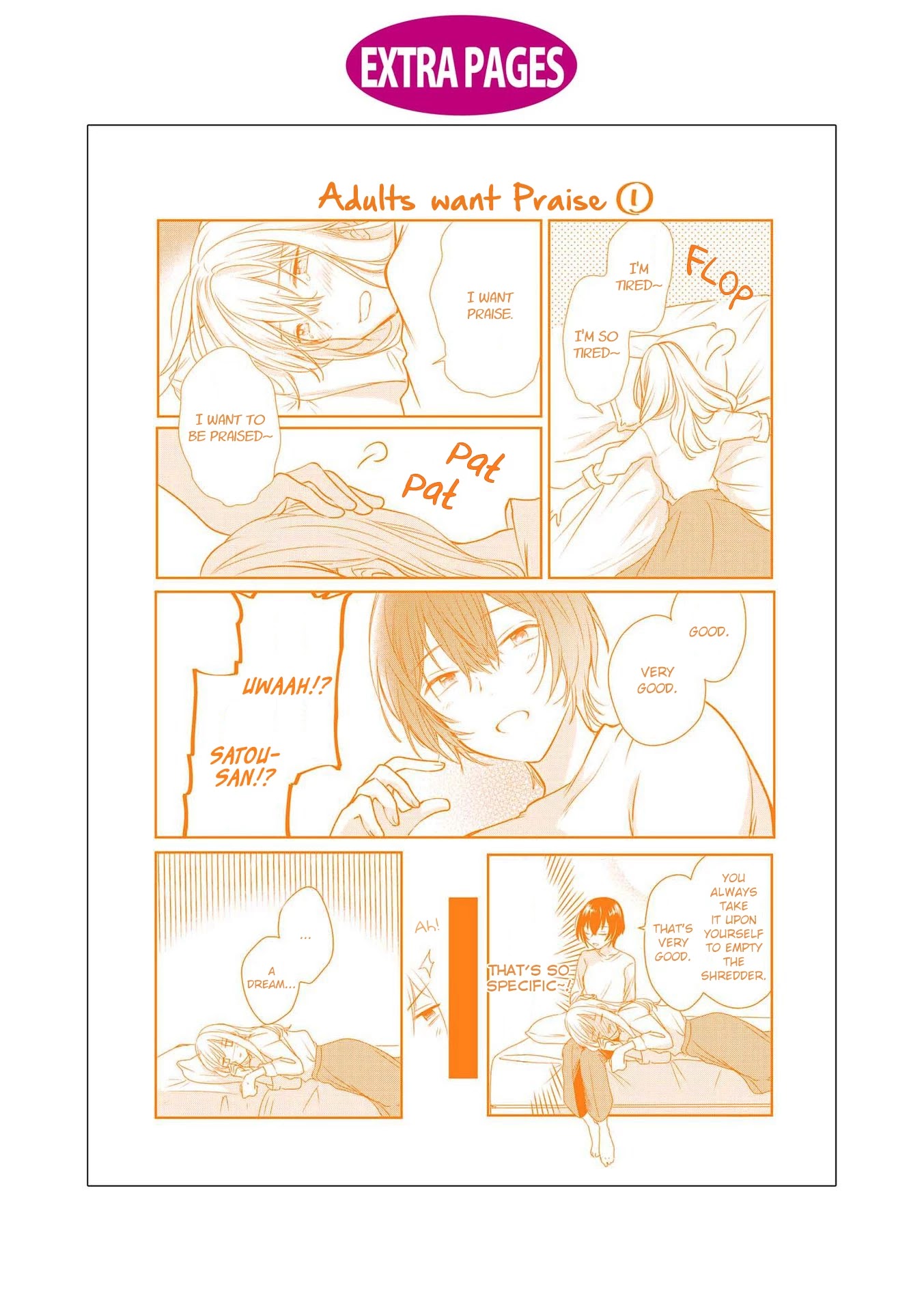 Crescent Moon and Doughnuts Chapter 5.5 page 2 - Chapter 5.5: Volume Extras
