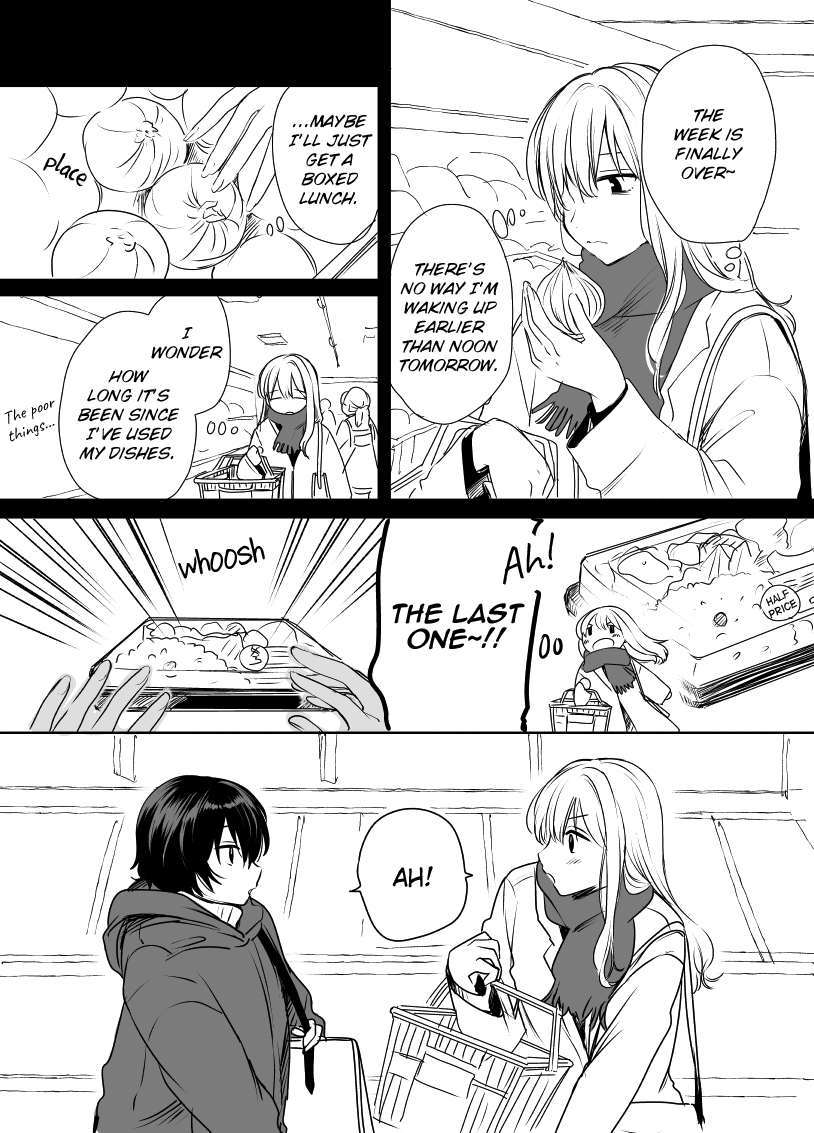 Crescent Moon and Doughnuts Chapter 5.6 page 1 - Chapter 5.6: Twitter Extra 1