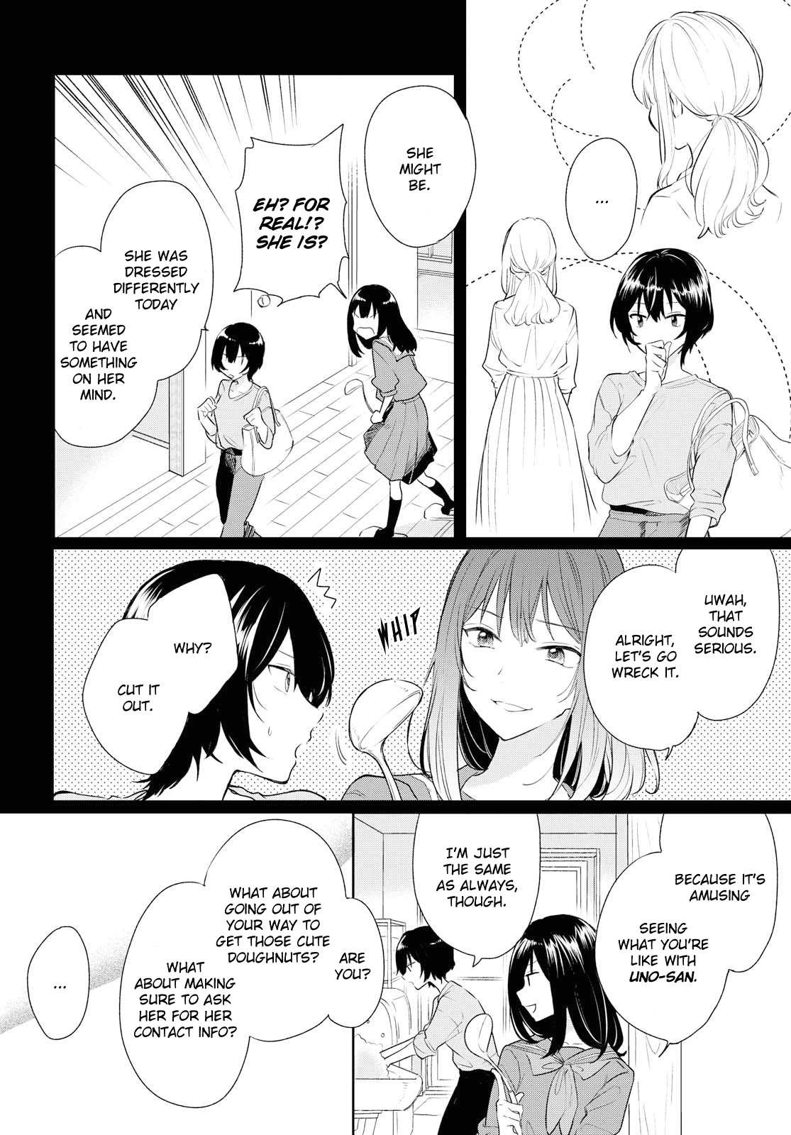 Crescent Moon and Doughnuts Chapter 5 page 10 - Chapter 5: The Moon is Beautiful