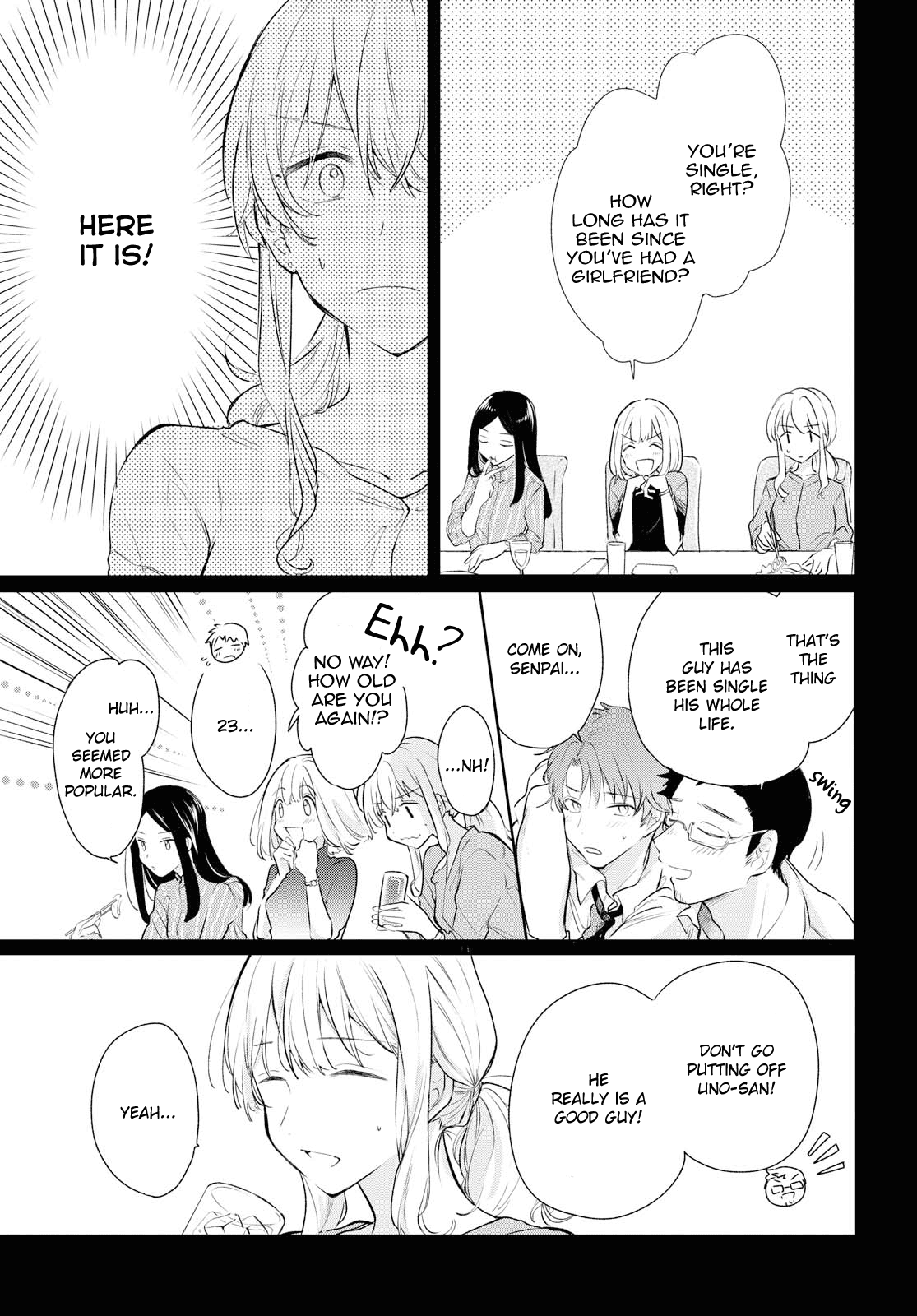 Crescent Moon and Doughnuts Chapter 5 page 13 - Chapter 5: The Moon is Beautiful
