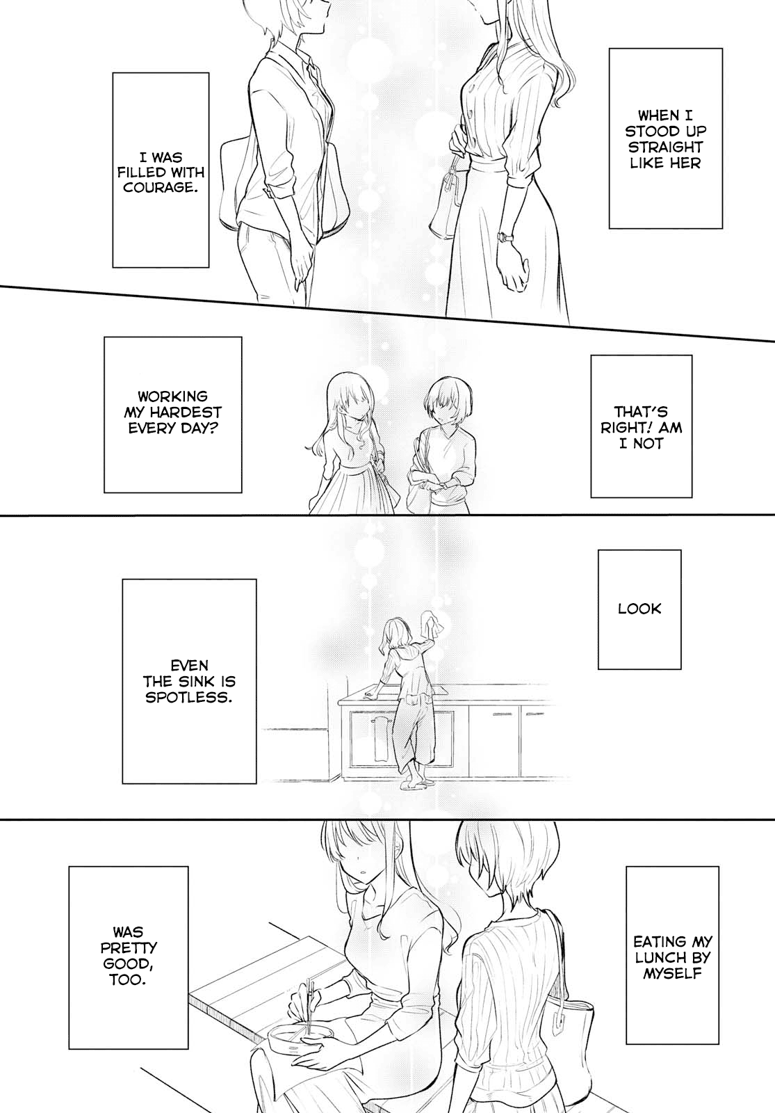 Crescent Moon and Doughnuts Chapter 5 page 21 - Chapter 5: The Moon is Beautiful