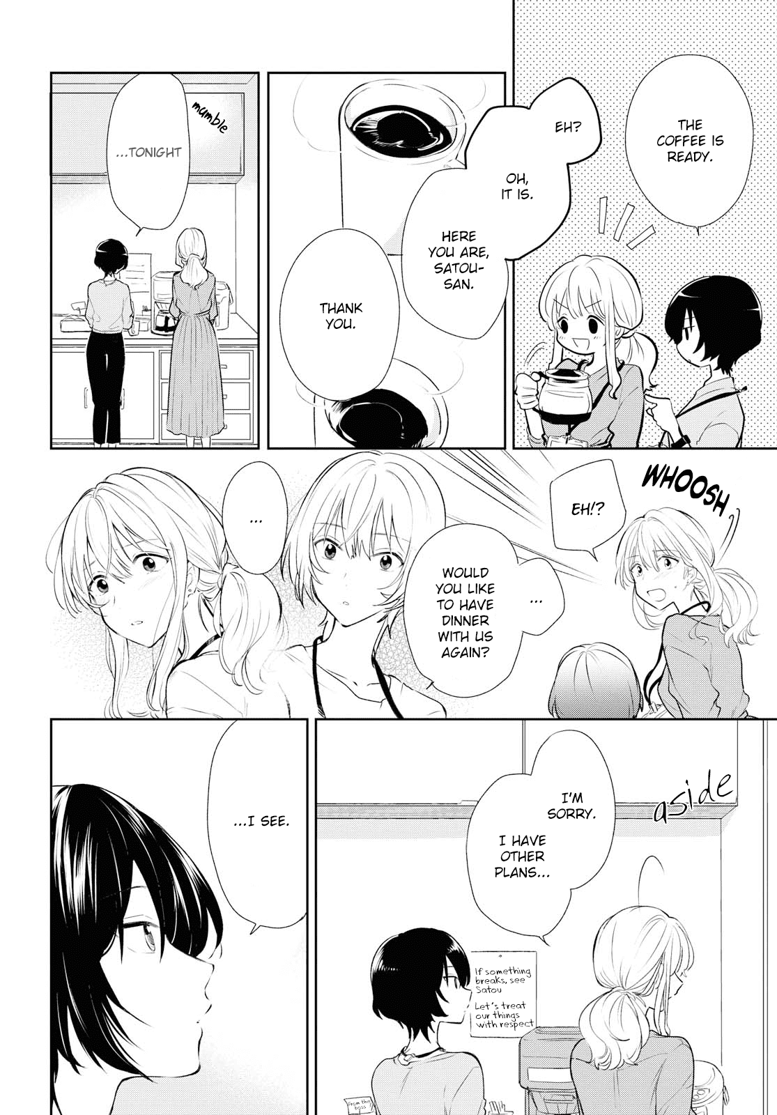 Crescent Moon and Doughnuts Chapter 5 page 4 - Chapter 5: The Moon is Beautiful
