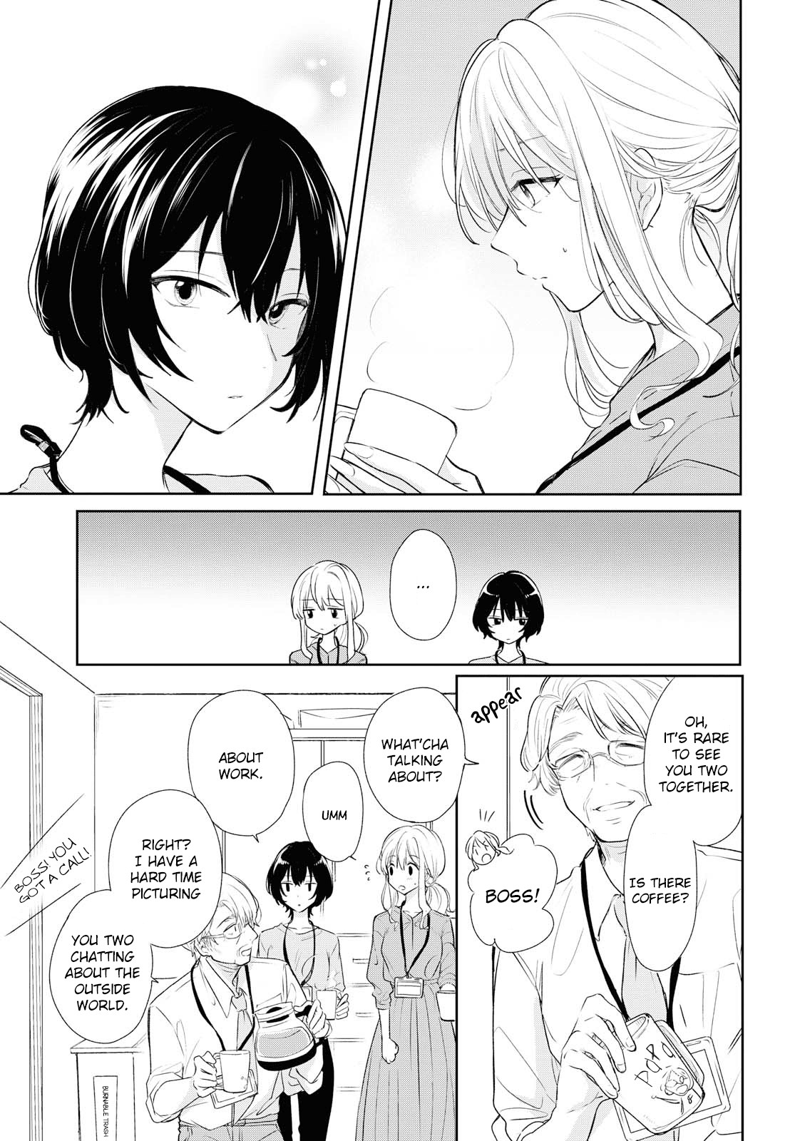 Crescent Moon and Doughnuts Chapter 5 page 5 - Chapter 5: The Moon is Beautiful