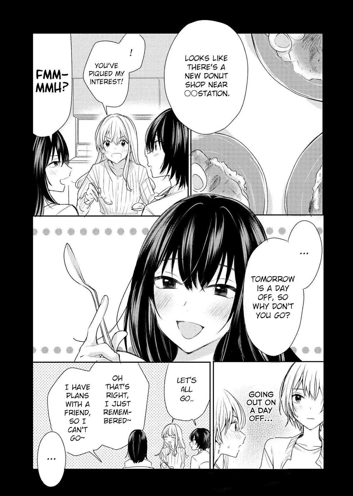 Crescent Moon and Doughnuts Chapter 8.1 page 1 - Chapter 8.1: Twitter Extra 5