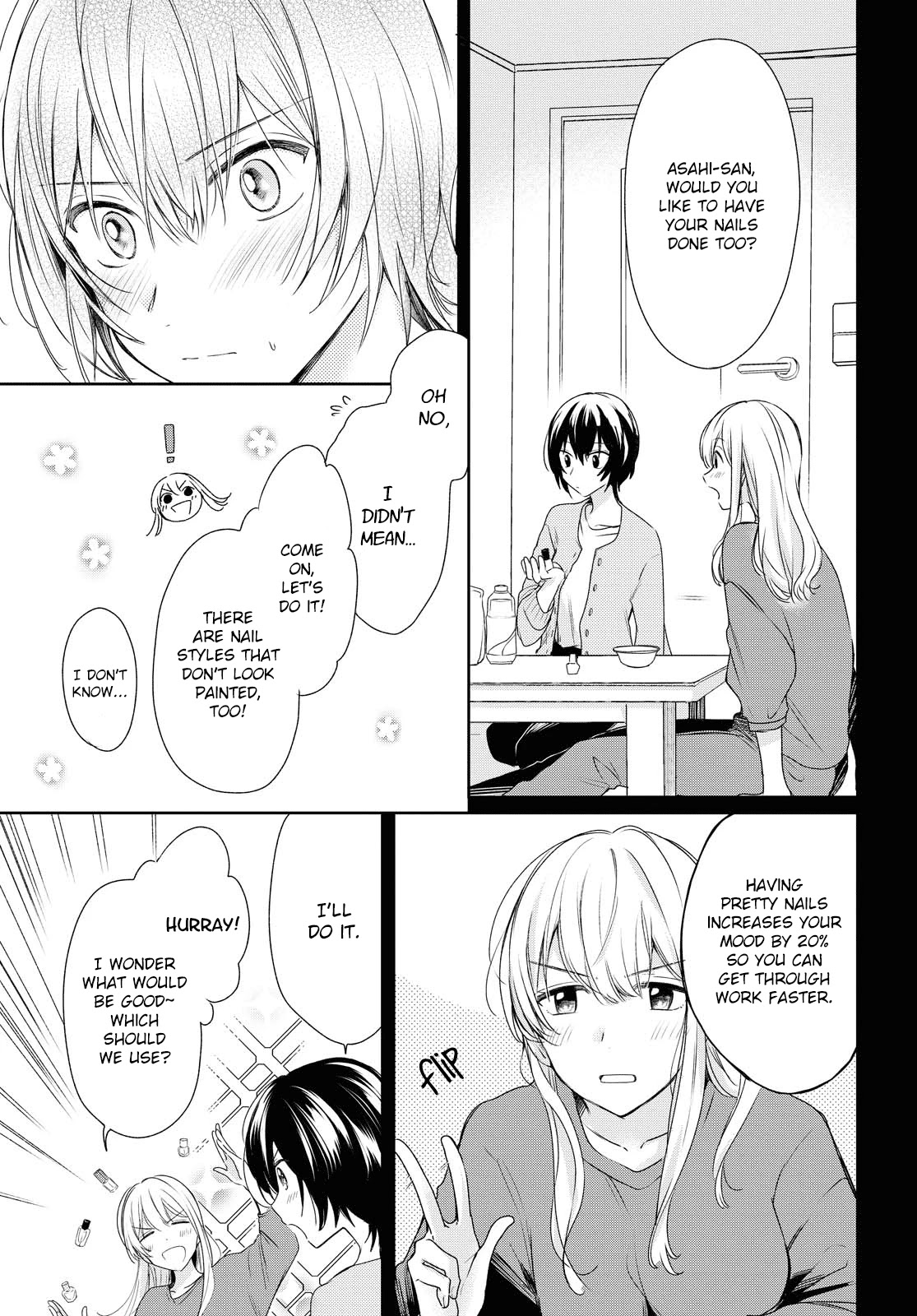 Crescent Moon and Doughnuts Chapter 8 page 19 - Chapter 8: Injury and Realization