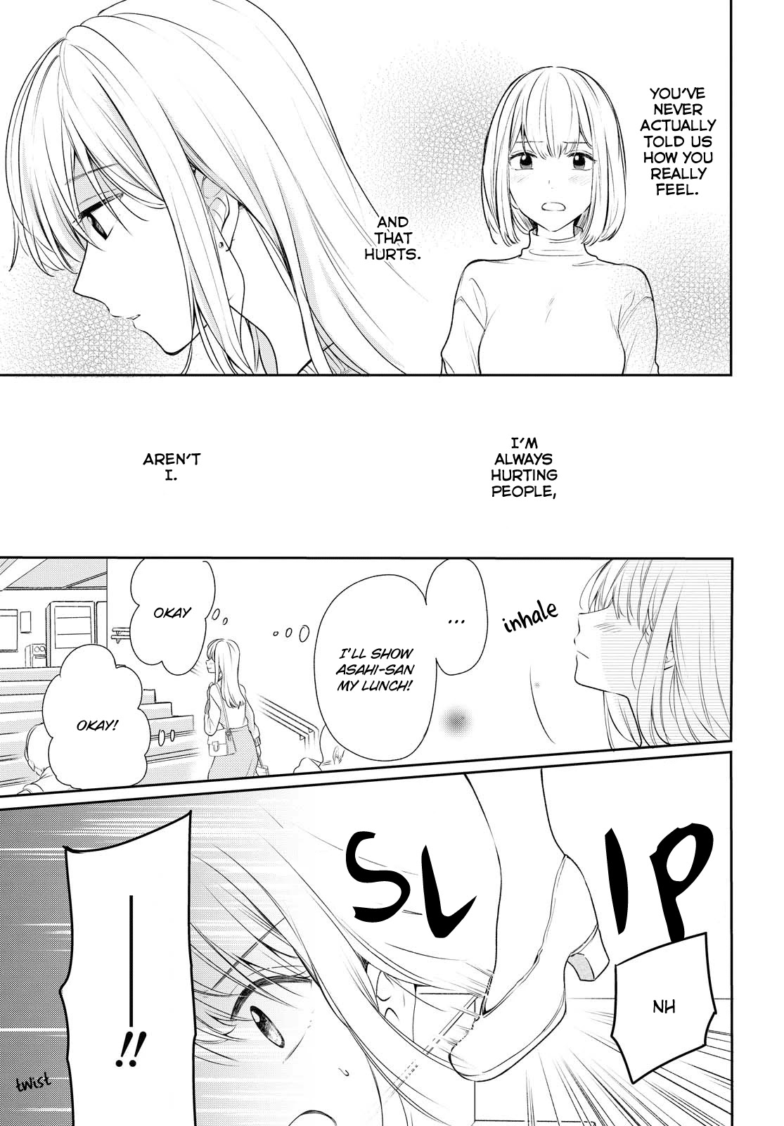Crescent Moon and Doughnuts Chapter 8 page 3 - Chapter 8: Injury and Realization