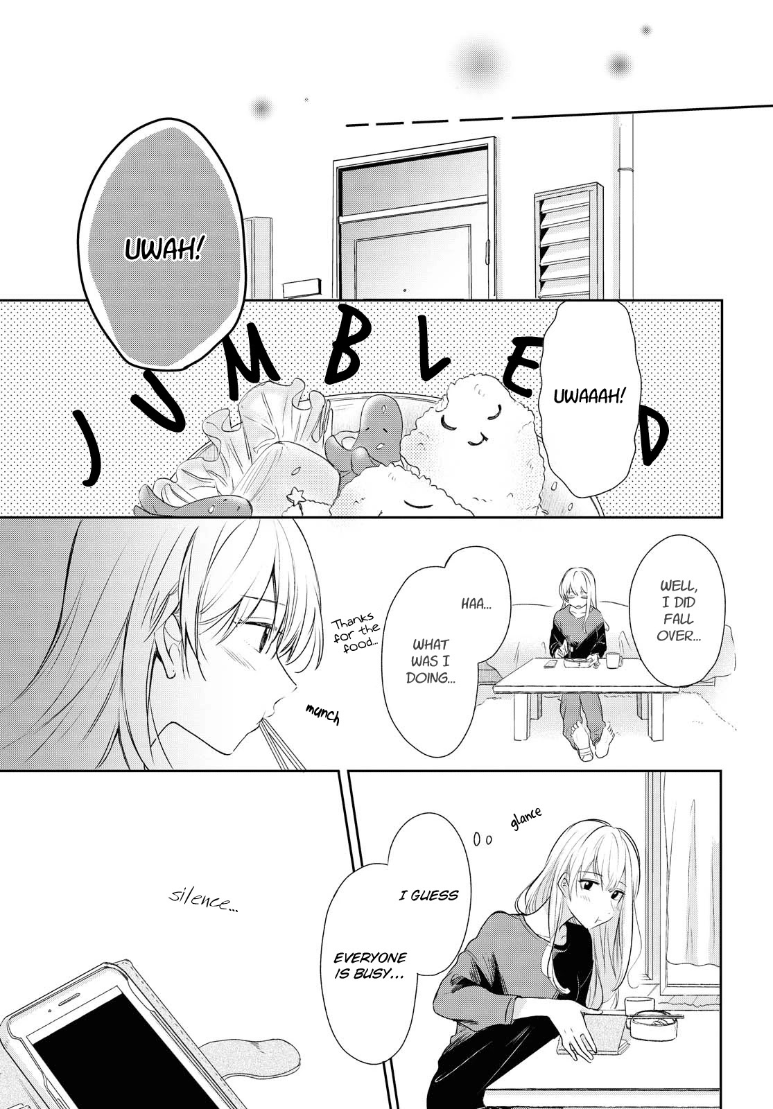 Crescent Moon and Doughnuts Chapter 8 page 7 - Chapter 8: Injury and Realization