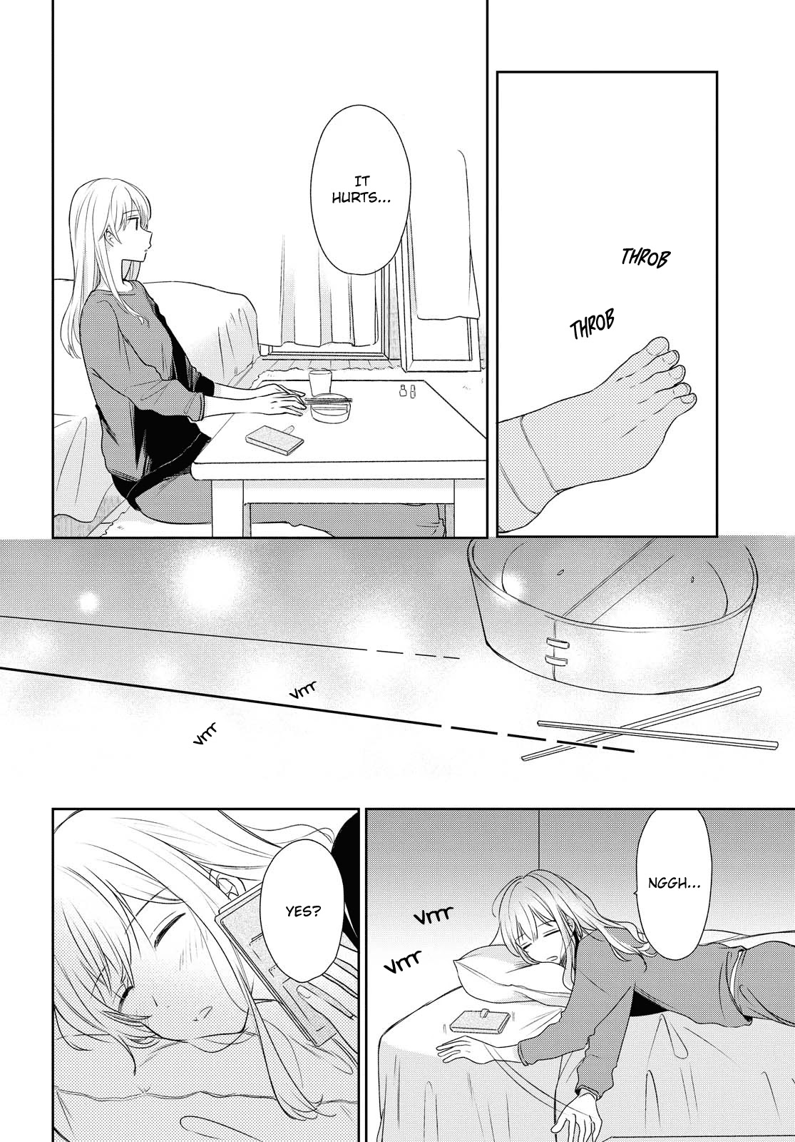 Crescent Moon and Doughnuts Chapter 8 page 8 - Chapter 8: Injury and Realization
