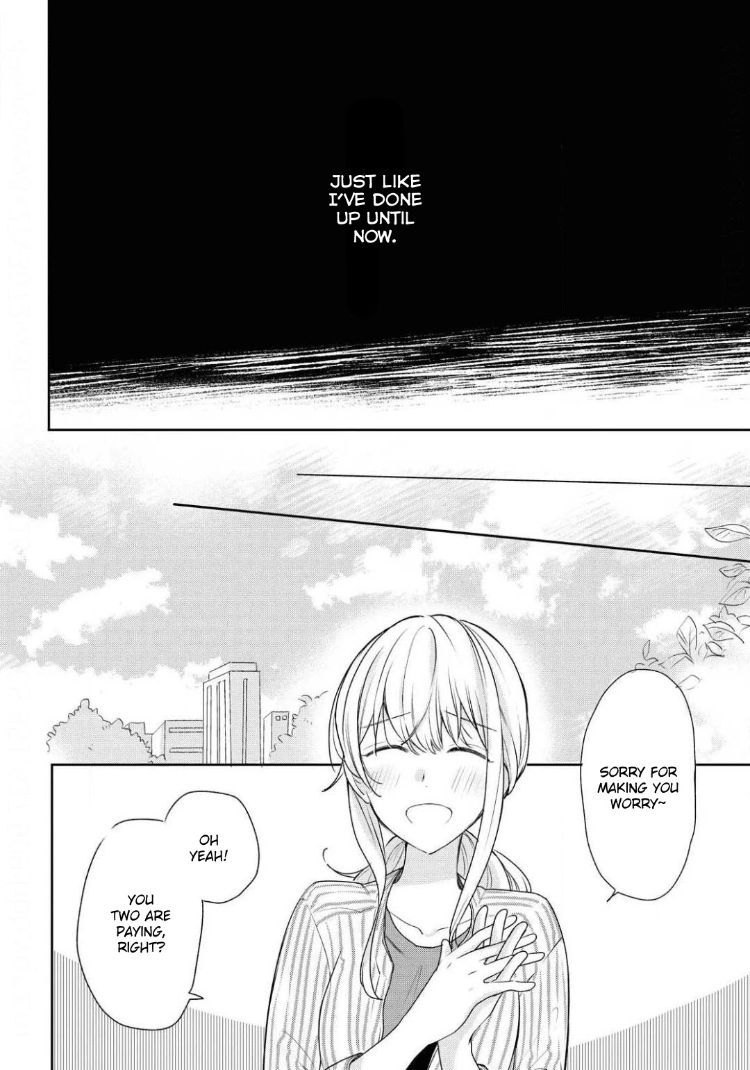 Crescent Moon and Doughnuts Chapter 9 page 14 - Chapter 9: Letting Go and Holding On
