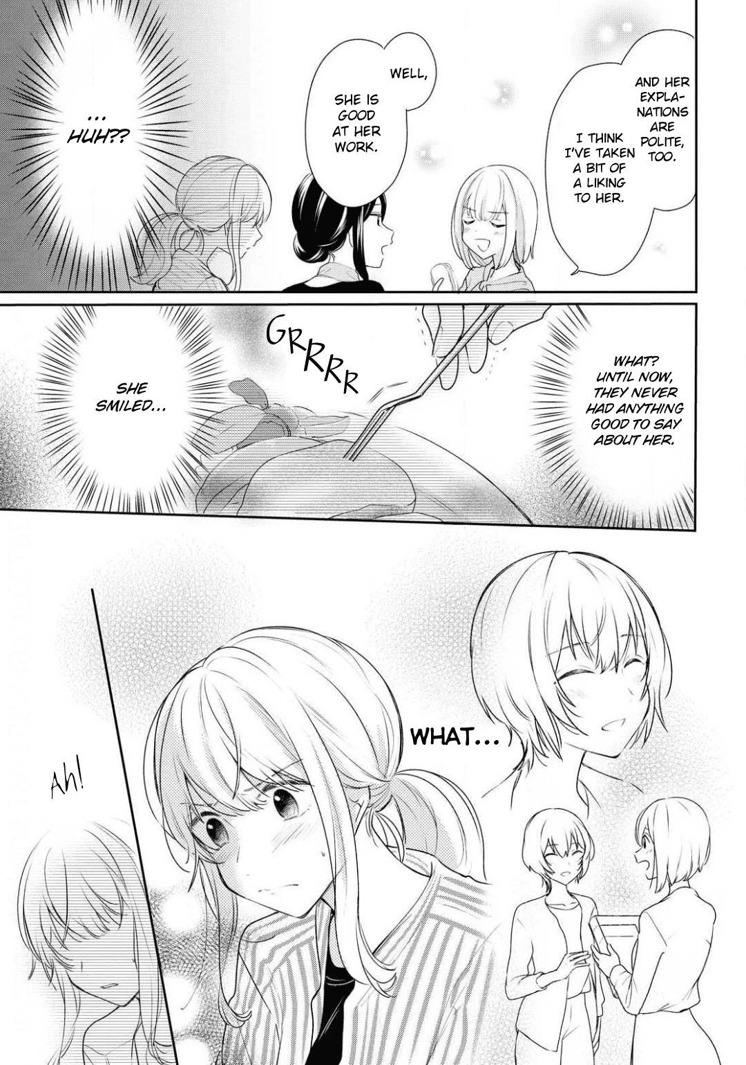 Crescent Moon and Doughnuts Chapter 9 page 17 - Chapter 9: Letting Go and Holding On