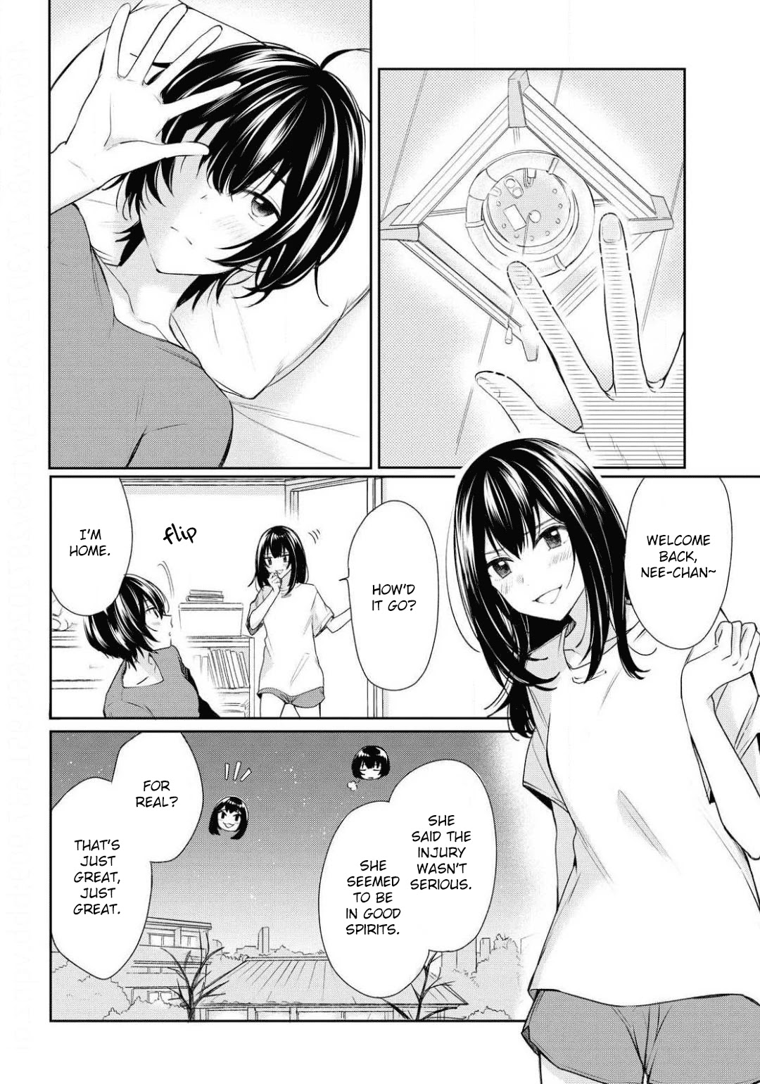 Crescent Moon and Doughnuts Chapter 9 page 2 - Chapter 9: Letting Go and Holding On