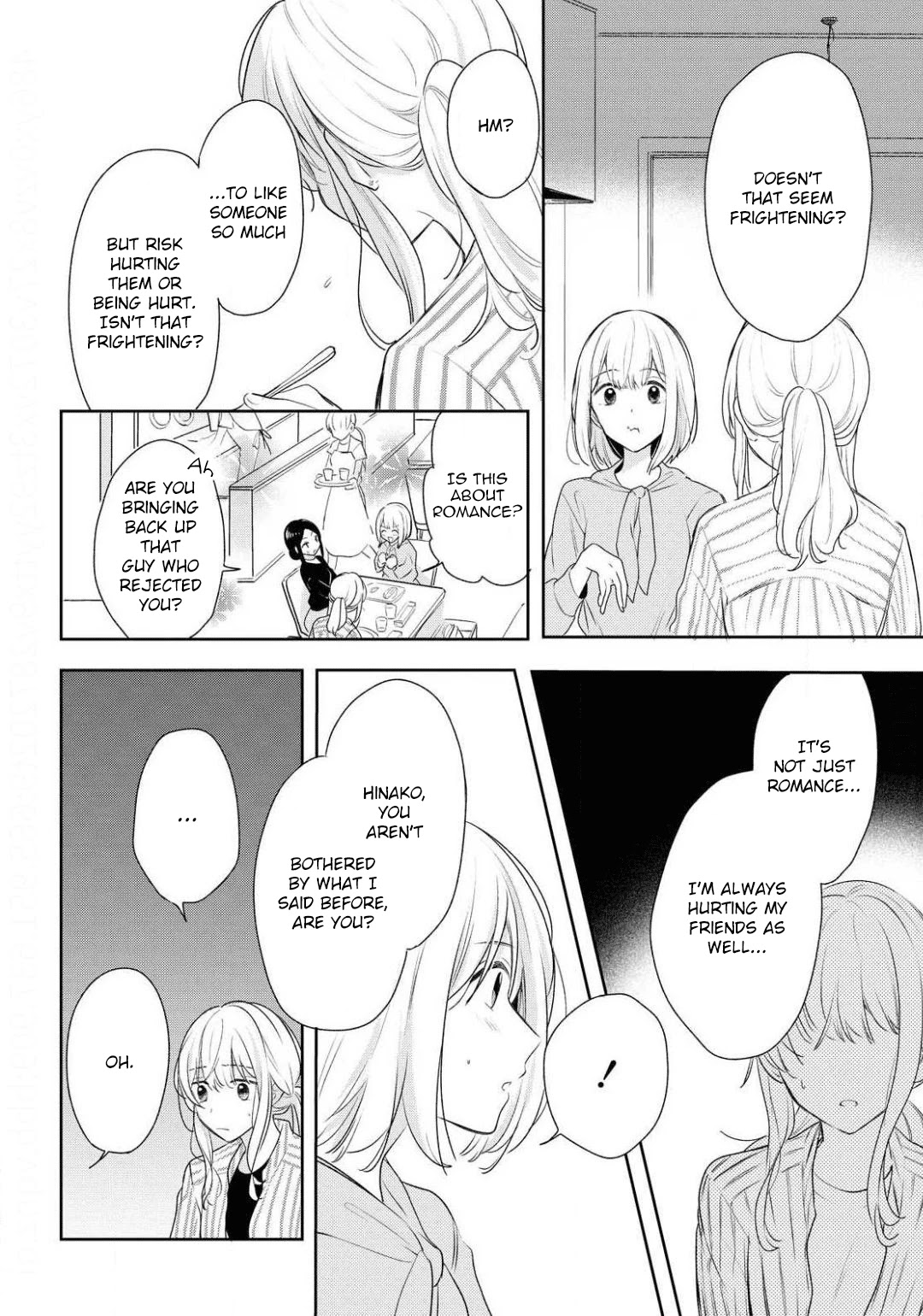 Crescent Moon and Doughnuts Chapter 9 page 20 - Chapter 9: Letting Go and Holding On