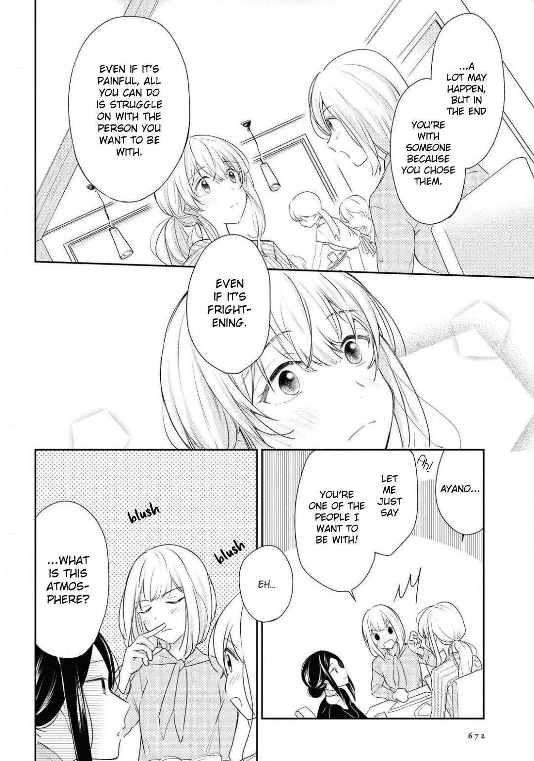 Crescent Moon and Doughnuts Chapter 9 page 22 - Chapter 9: Letting Go and Holding On